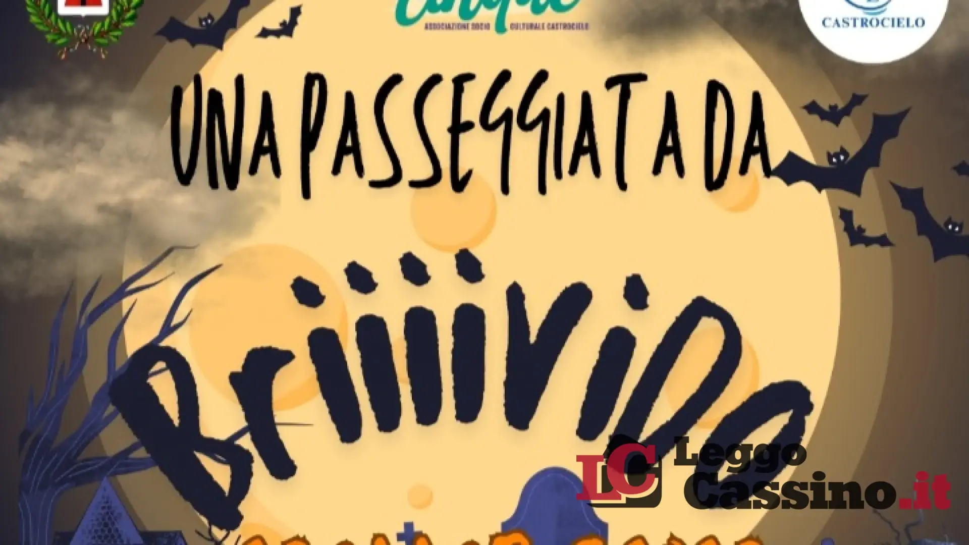 I festeggiamenti per Halloween cominciano con una settimana di anticipo a Castrocielo