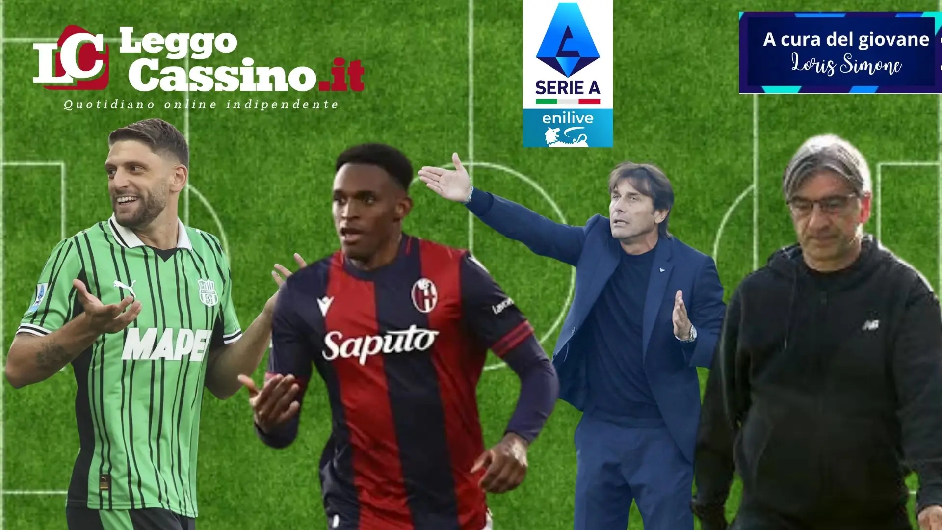 Un Napoli imbarazzante crolla a Bologna e lascia la vetta della classifica a Inter e Roma