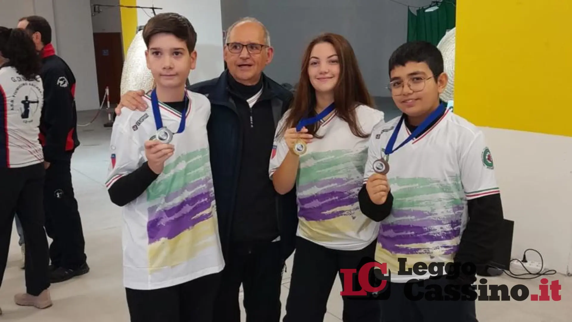 Sulla cresta dell'arco:  l'Arcadia ASD di Cassino trionfa al Trofeo Fabianelli di Roma