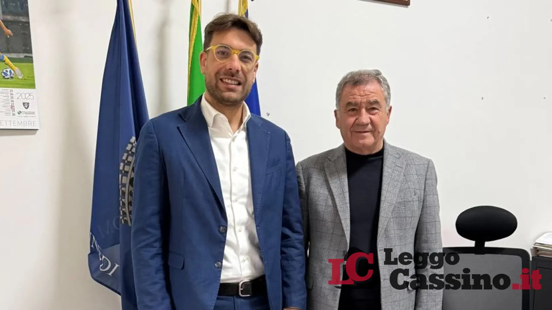 Villa Santa Lucia, sopralluogo del Presidente della Provincia Luca Di Stefano