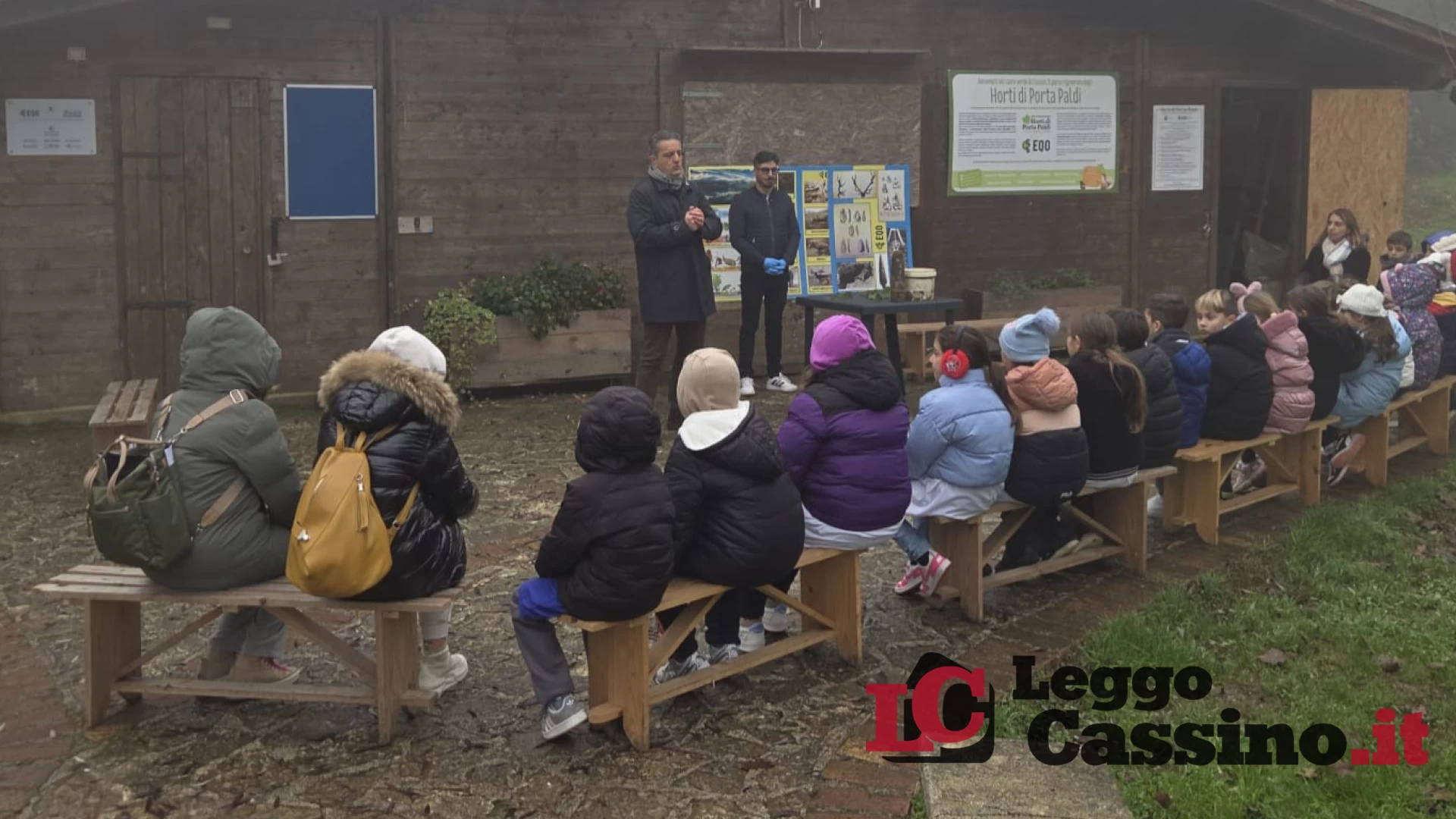 Seconda giornata del progetto Scuola Ambiente, presso gli Horti di Porta Paldi