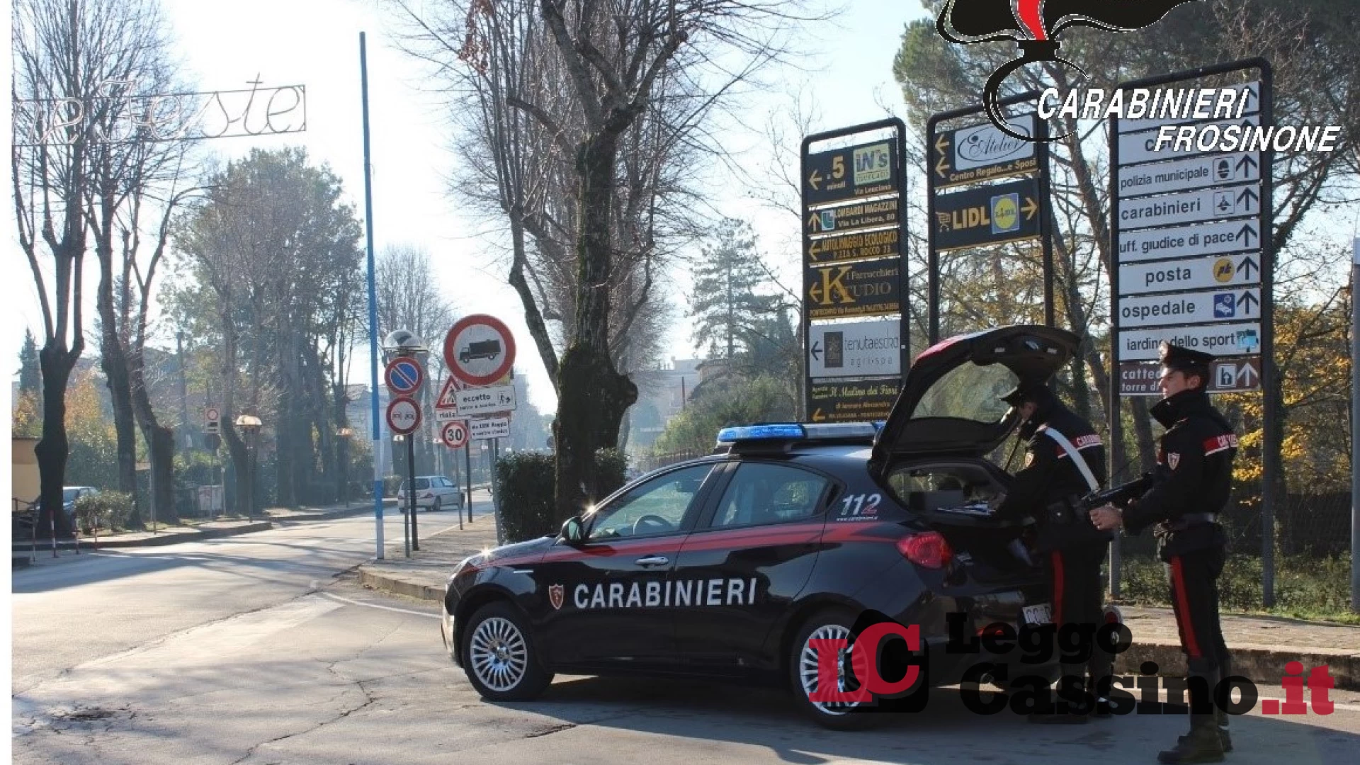 Aquino, raccolta illecita di rifiuti ferrosi: denunciati due uomini e sequestrato l'autocarro