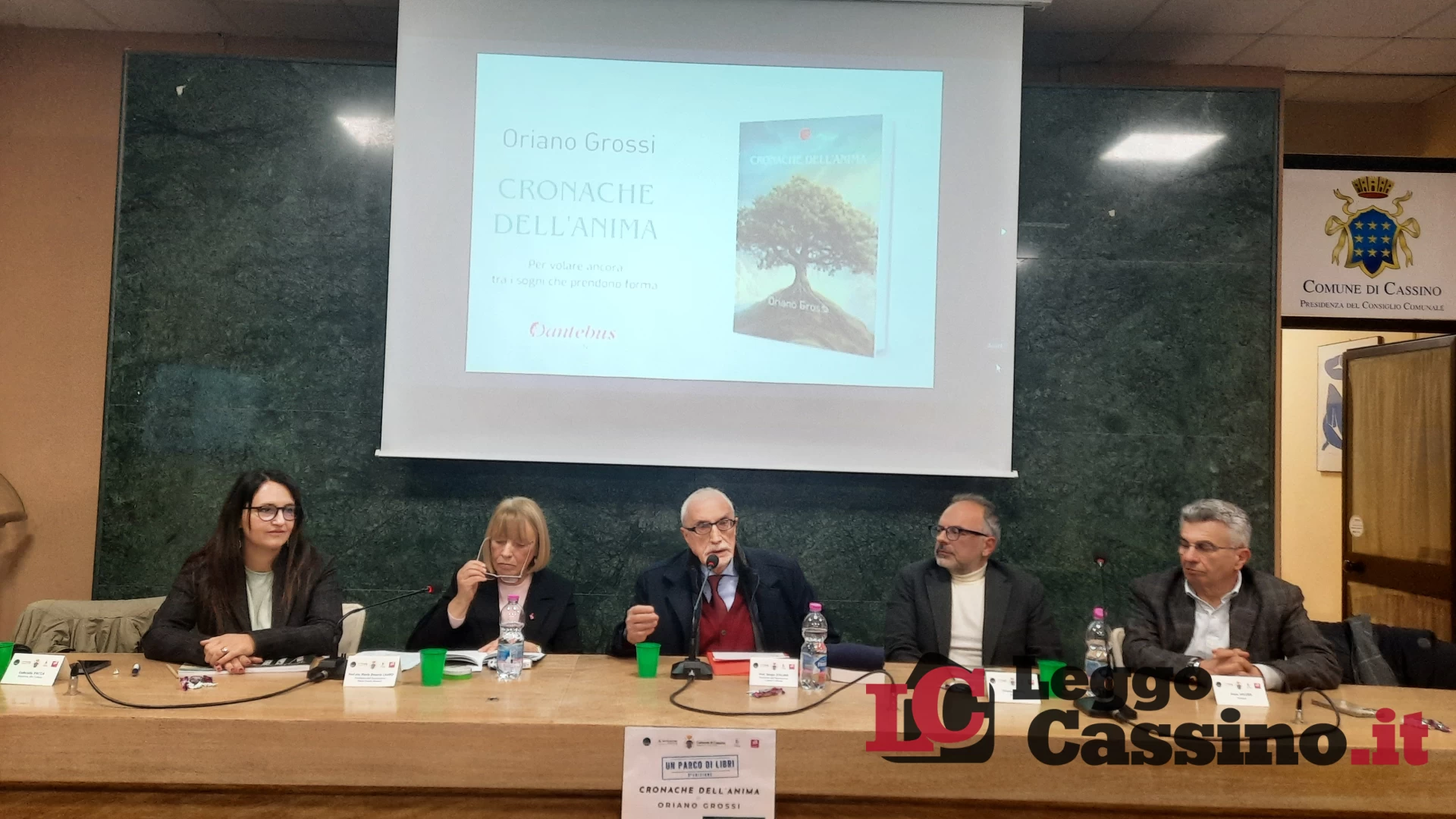 Cassino, "Cronache dell'anima" diventa protagonista di un parco di libri