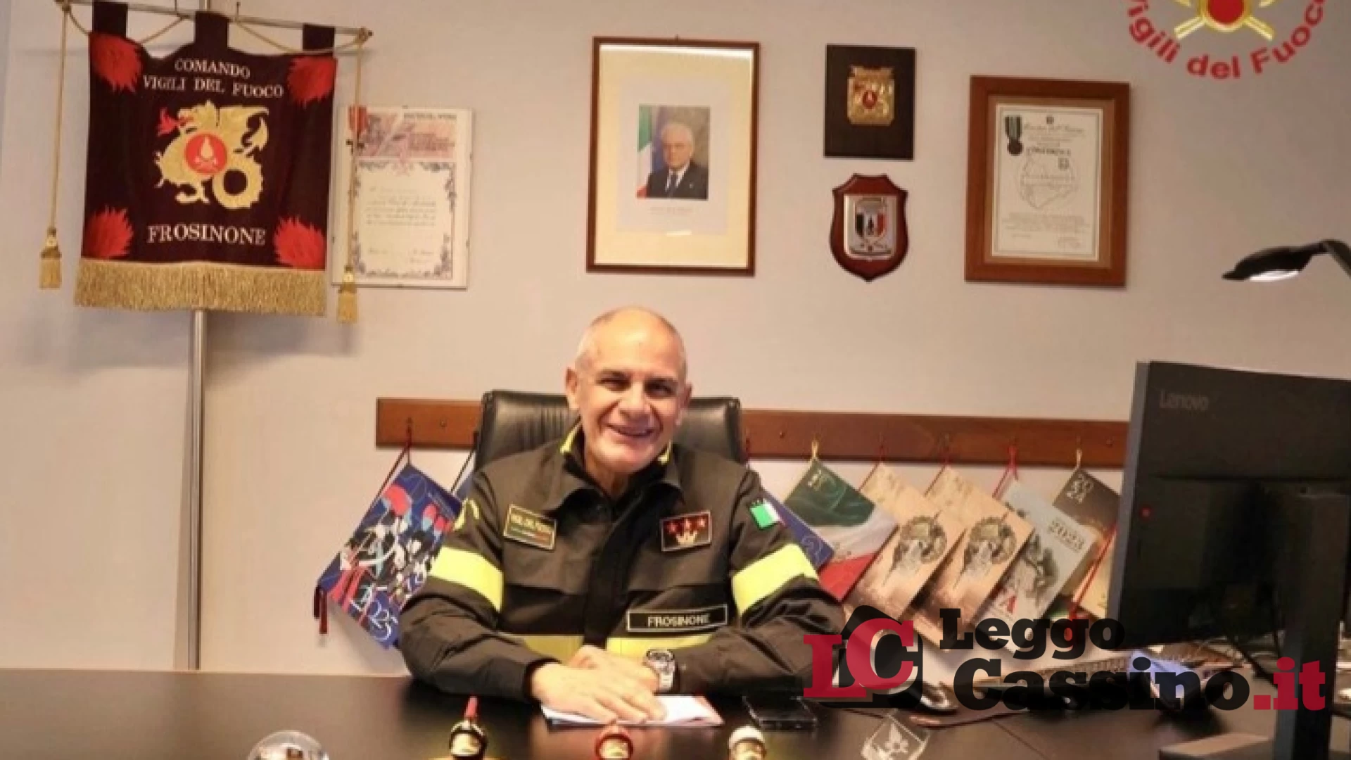 Vigili del Fuoco: Frosinone, si insedia il nuovo Comandante ing. Pietro Giovanni Muscinesi