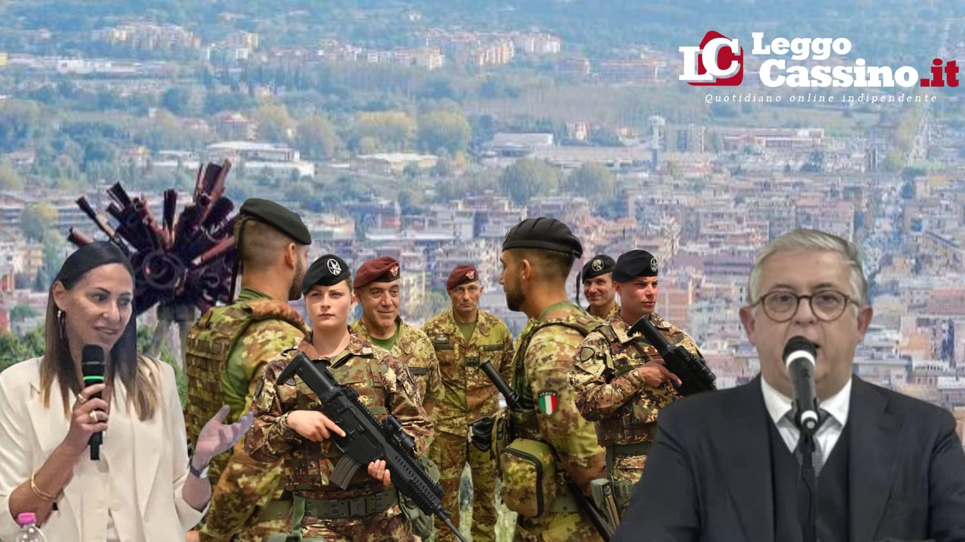 Cassino, il Prefetto spinge per "Strade Sicure": e in città si accende lo scontro politico