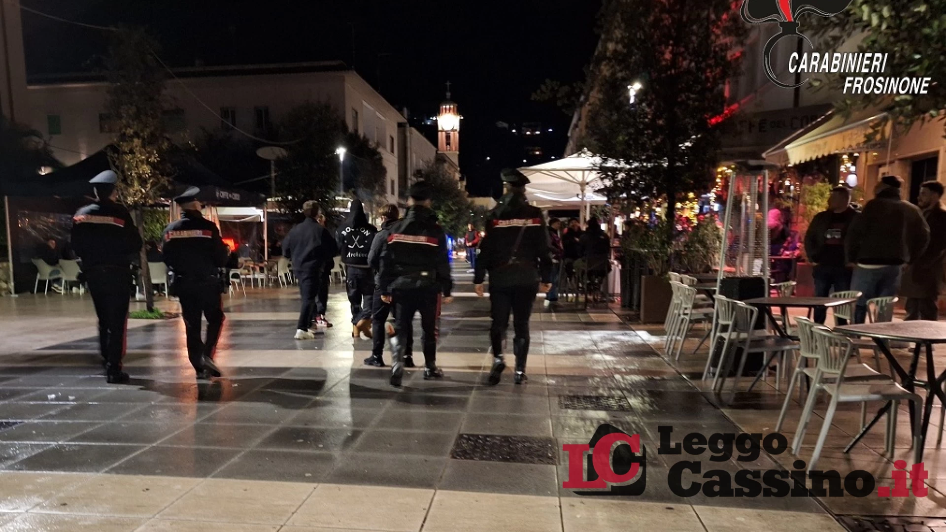 Cassino, maxi operazione "Movida Sicura": controlli a tappeto e sequestri alimentari