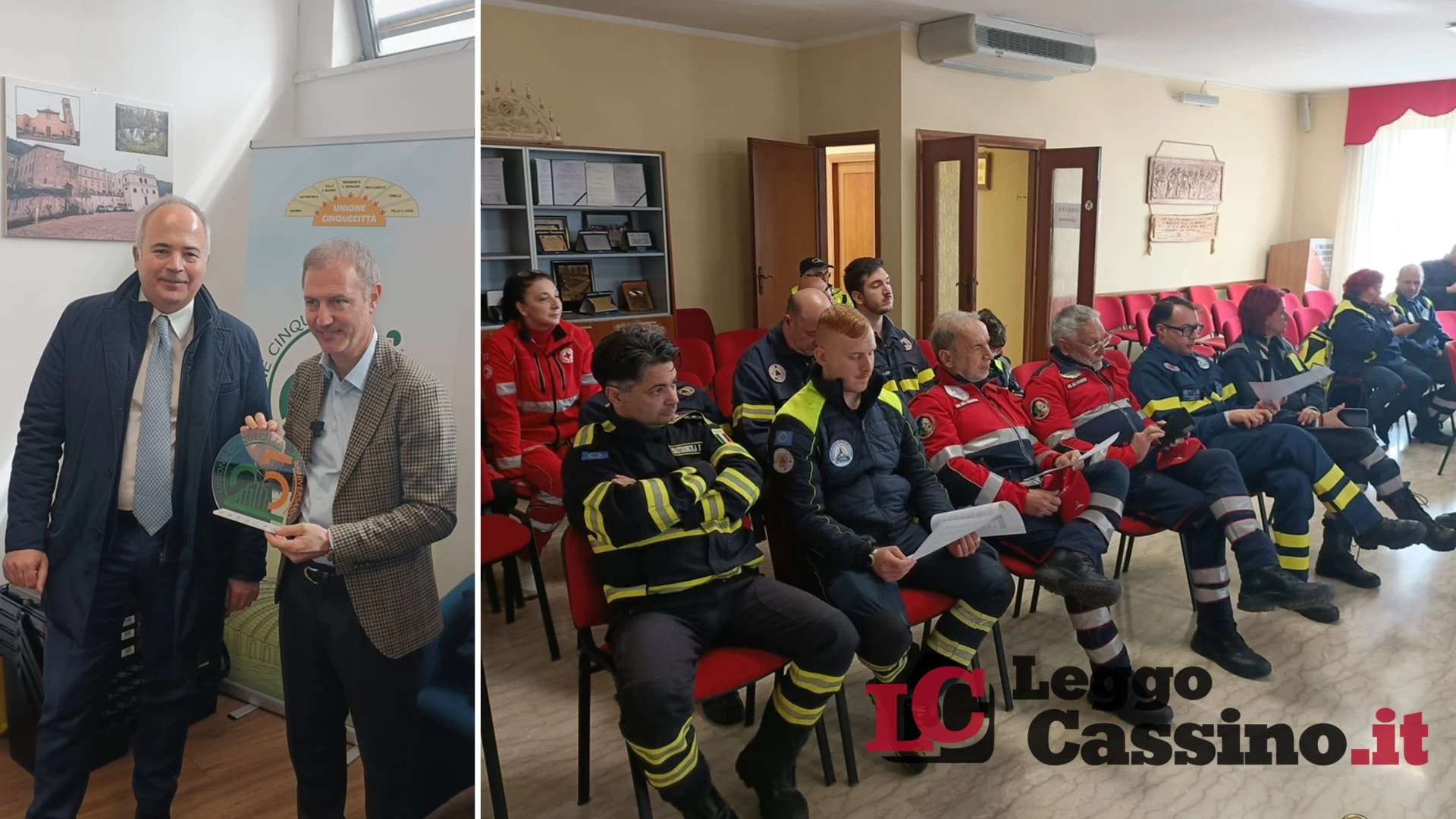 Ciacciarelli in visita all’Unione Cinquecittà: "Presentata la proposta della sala operativa per la difesa della montagna"