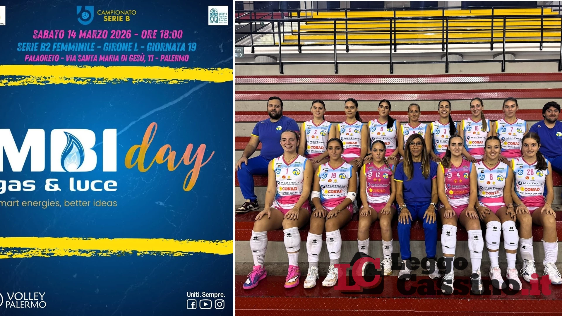 MBI Gas e Luce al fianco del Volley Palermo: una partnership che unisce visione, territorio e crescita nazionale