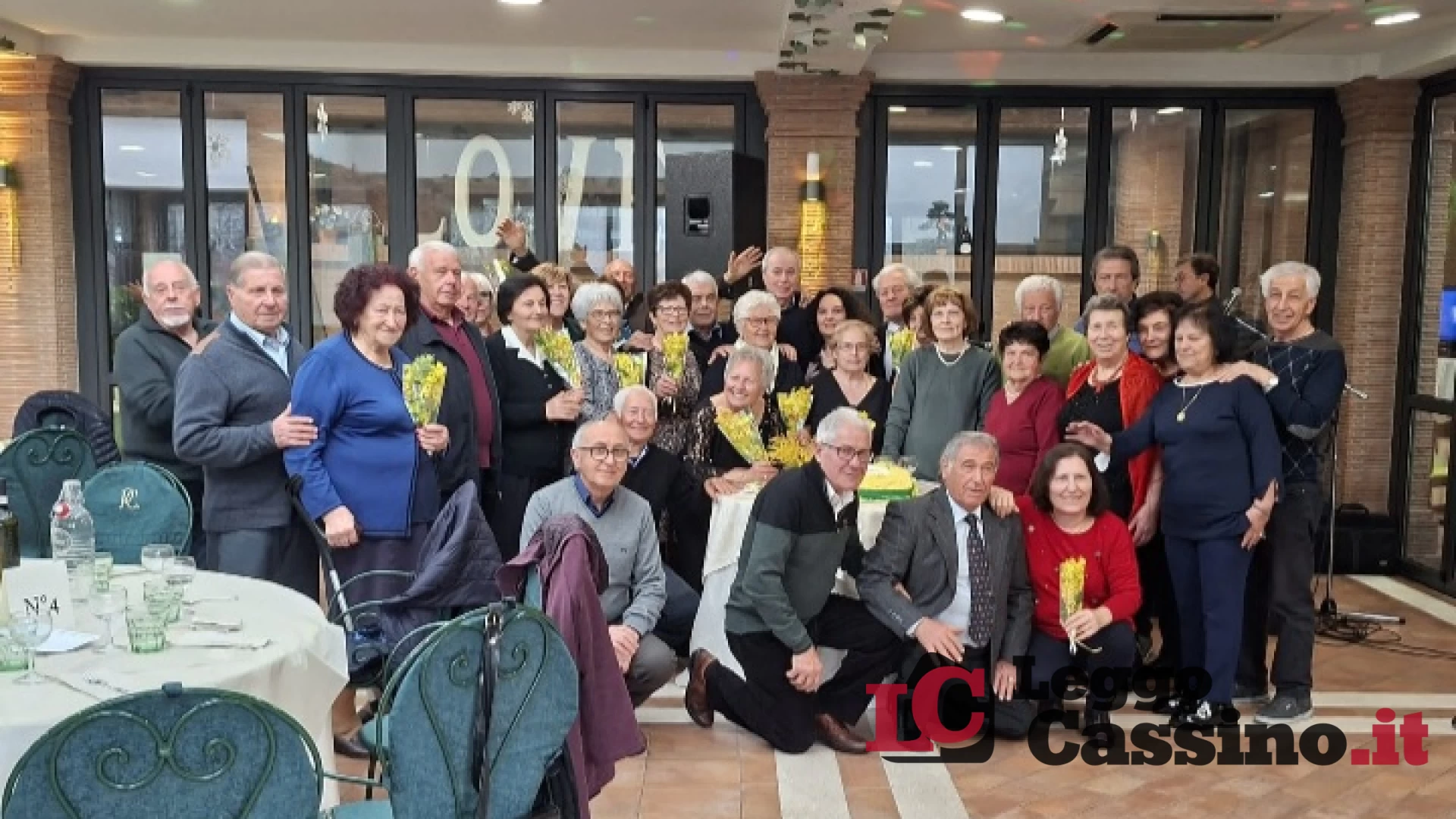 Le donne dell'UGAF Gr. 23 Cassino hanno organizzato la festa dell'8 marzo 2026