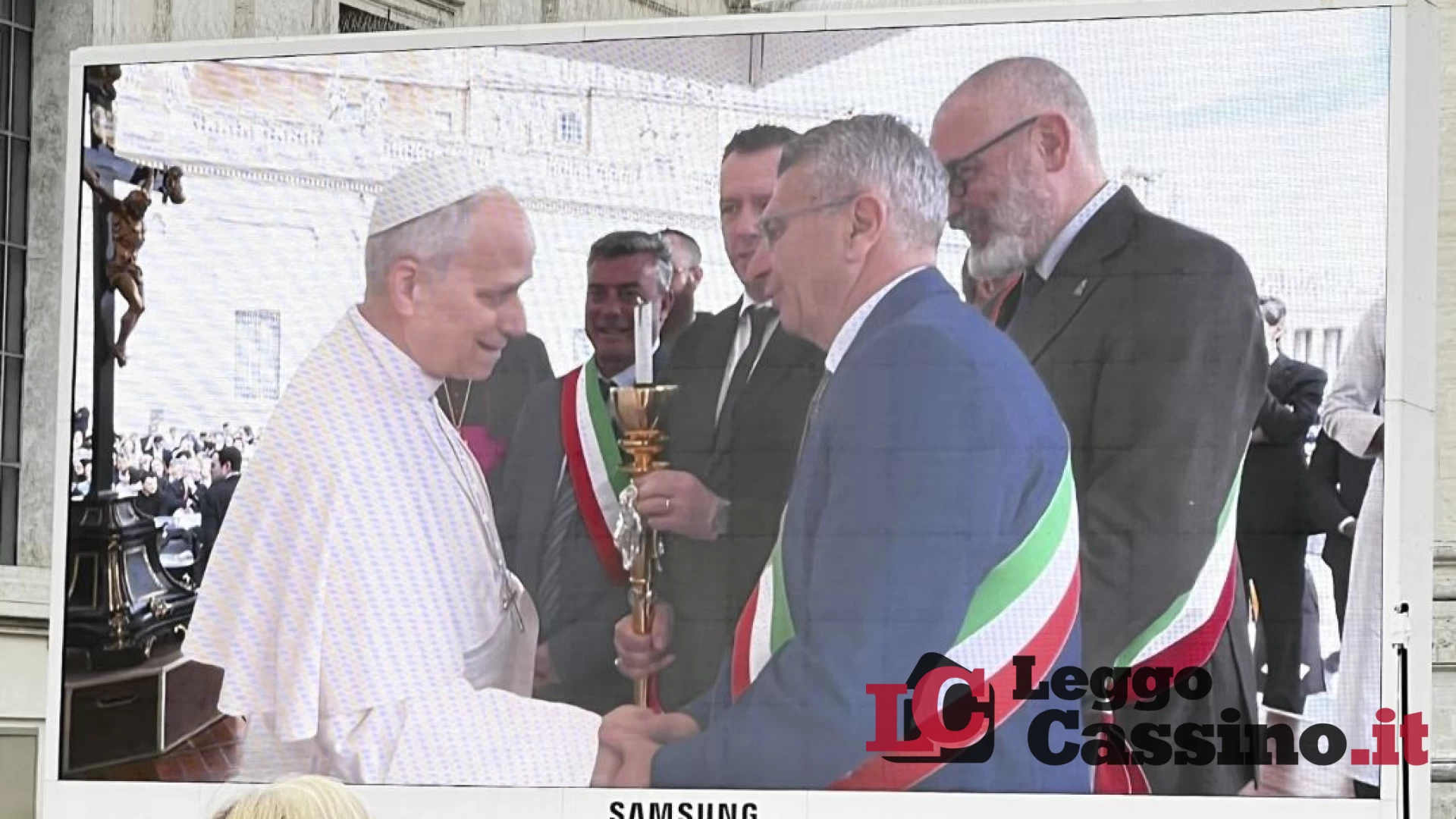 Papa Leone XIV riceve il Sindaco Salera e le delegazioni di Cassino, Norcia e Subiaco