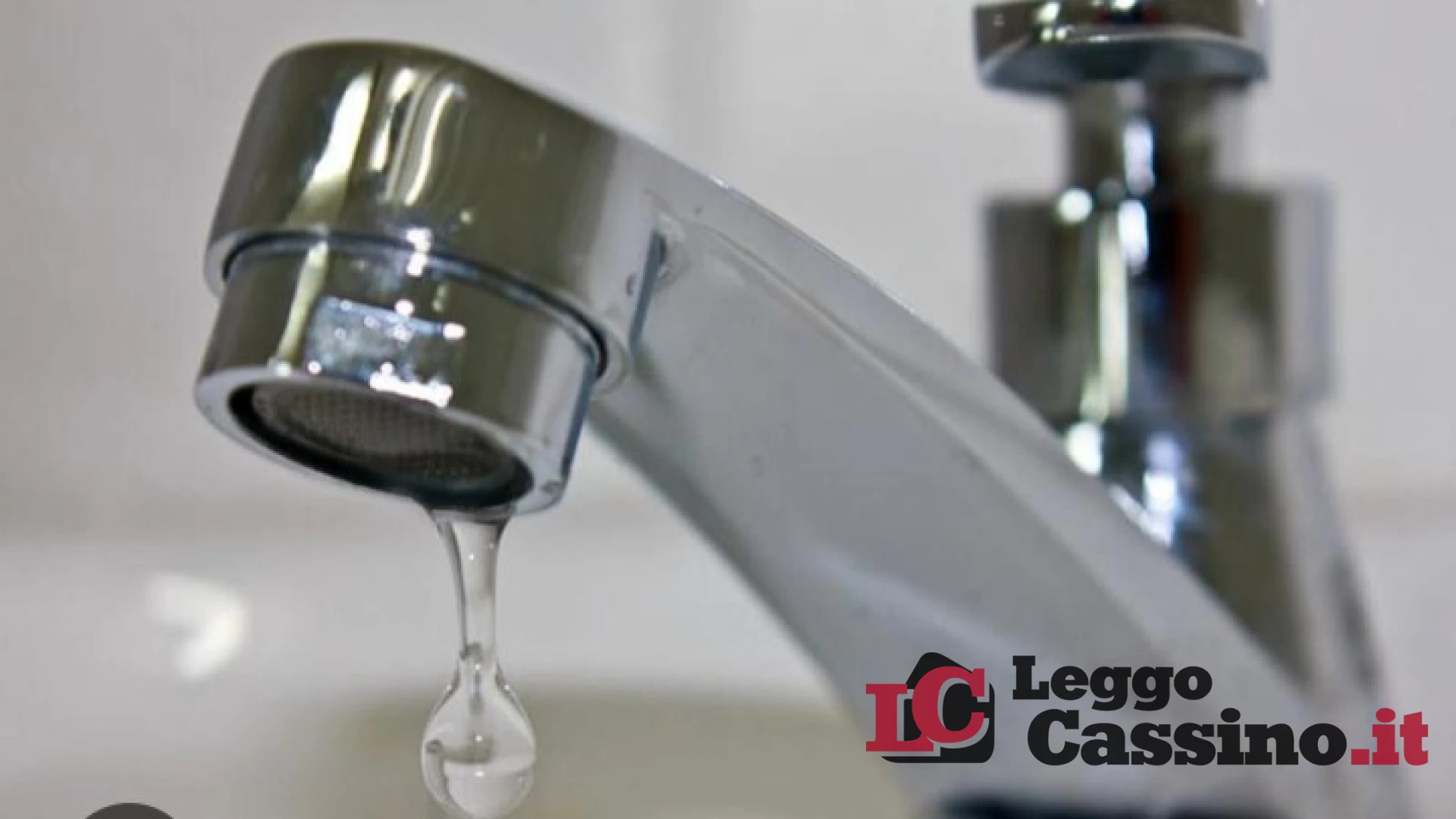 Cassino, oggi tanti cittadini senz'acqua