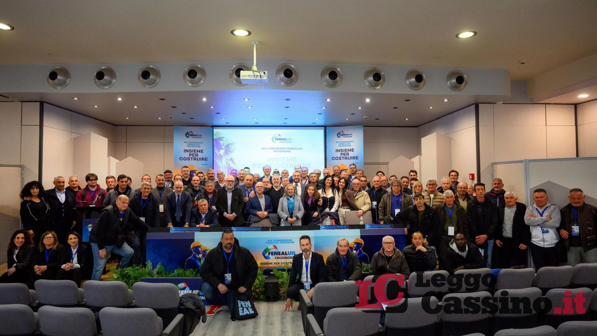 Congresso Feneal UIL Frosinone: Flavio Fareta riconfermato Segretario Generale