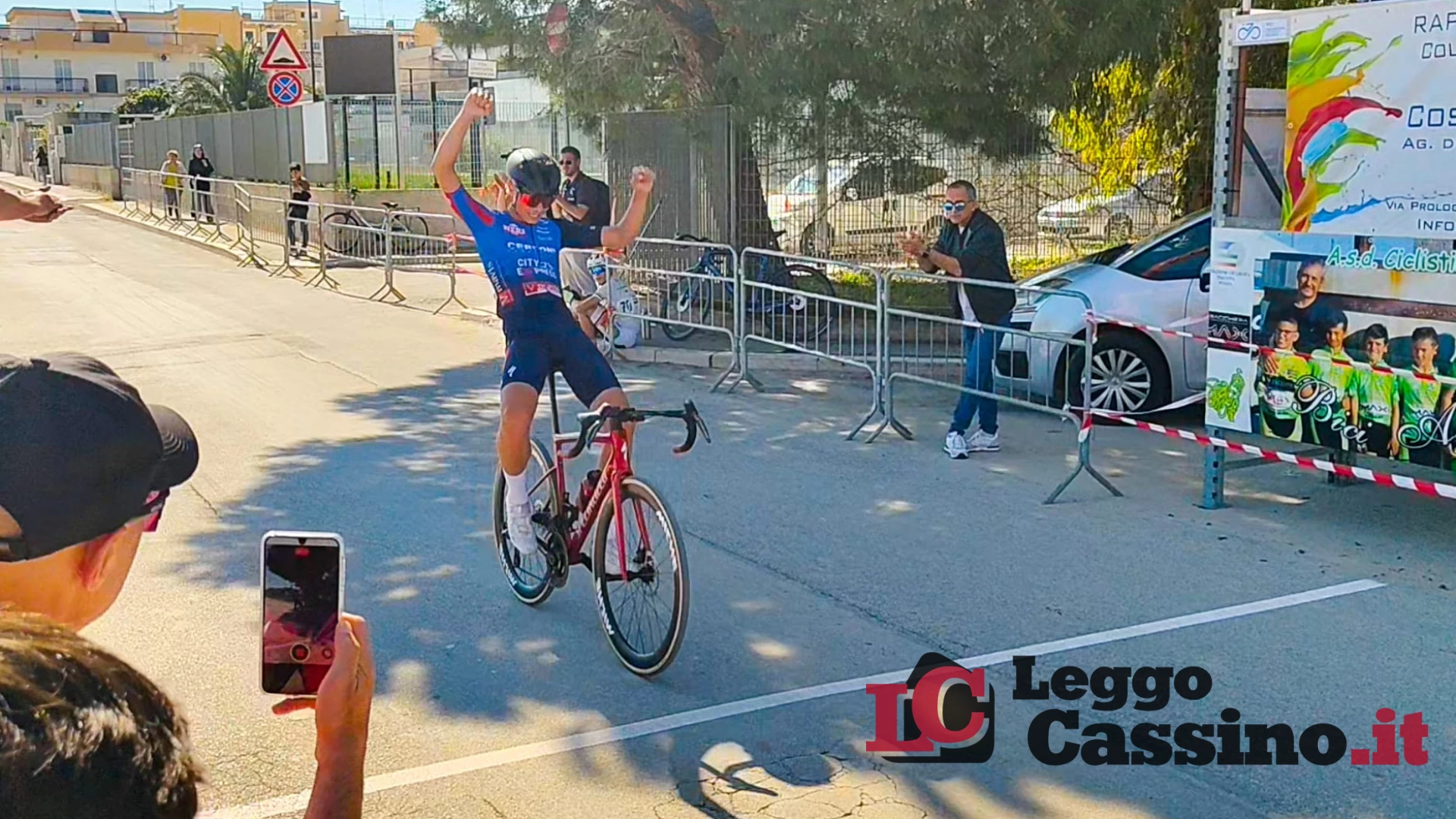 Ciclismo, il talento cassinate Niccolò Coletta brilla in Puglia: vittoria per distacco al Trofeo Valle d’Ofanto
