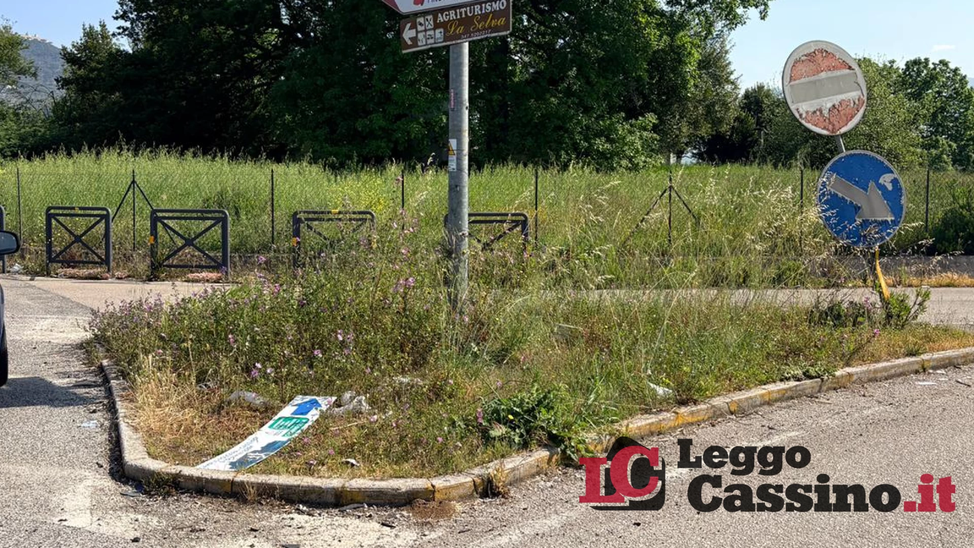 Decoro all'ingresso di Cassino, Marrone: "Non conta di chi è la strada, ma chi deve vigilare"