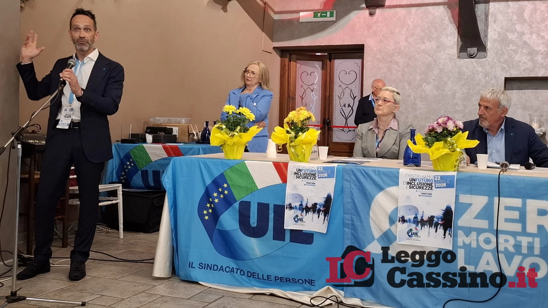 UIL Frosinone, Alessandro Cirulli eletto nuovo Segretario Generale Territoriale