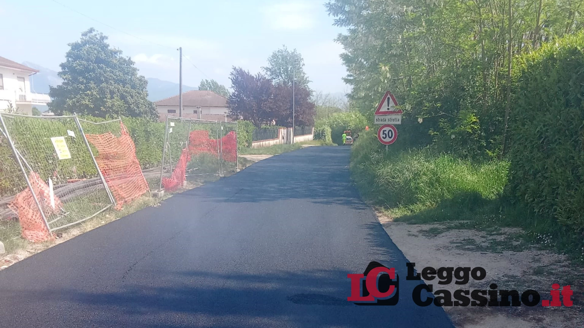 Lavori di asfaltatura nella zona Panaccioni: Antonino Giannandrea "un intervento radicale e completo"