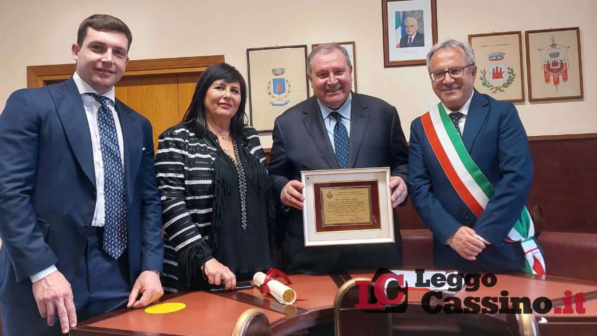 Castrocielo, conferita con approvazione unanime la cittadinanza onoraria a Tommaso Miele