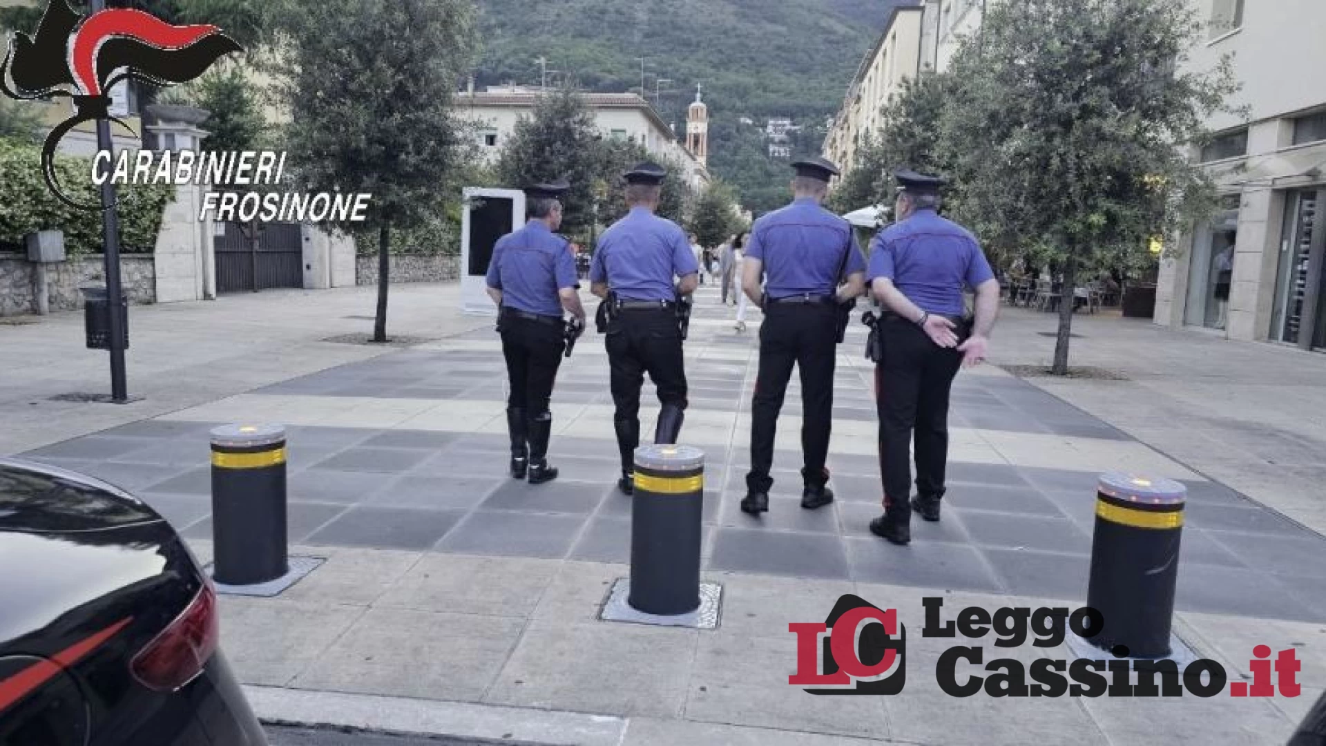 Cassino, controlli straordinari dei Carabinieri. Movida sotto chiave e città blindata