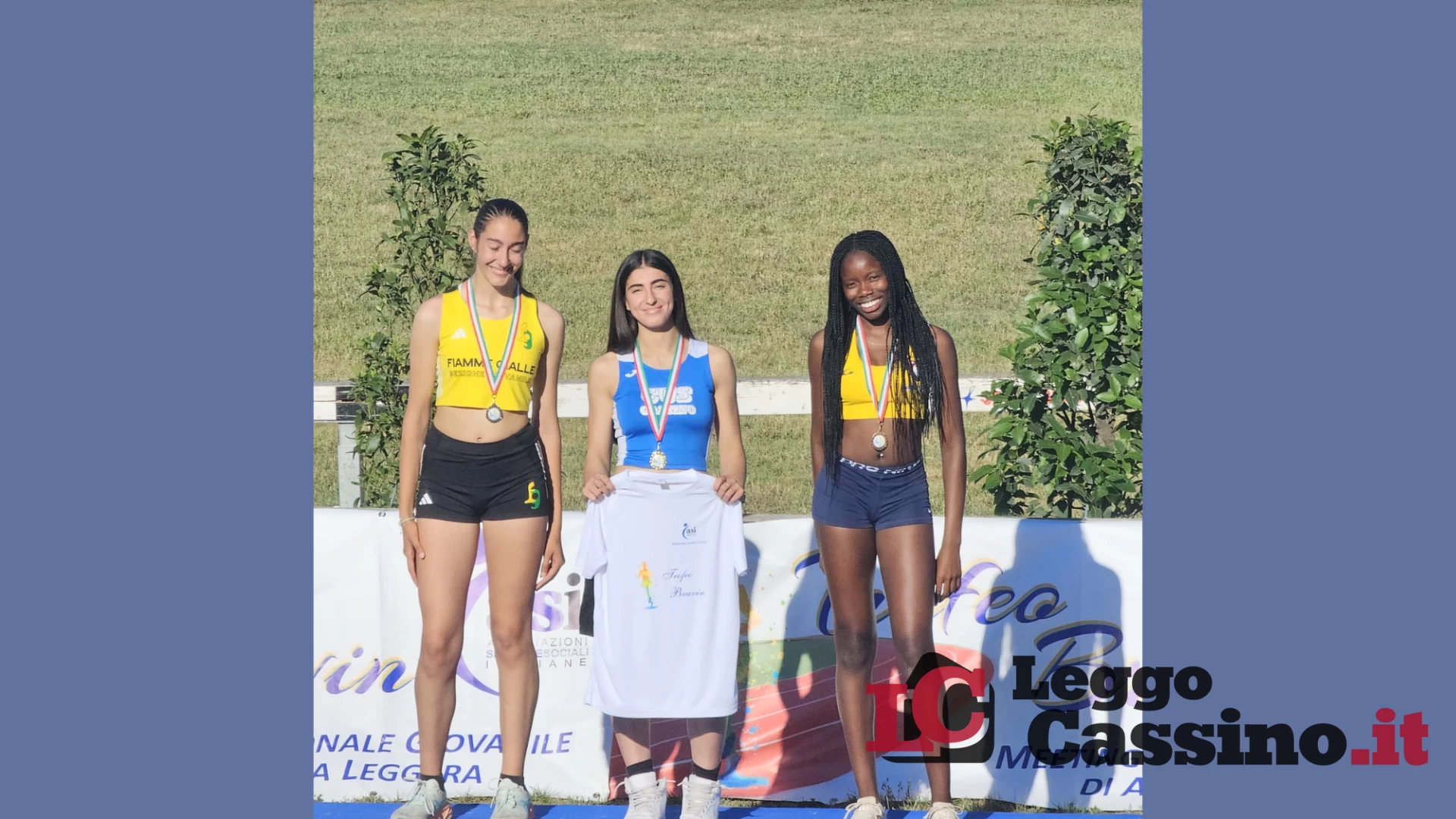 Atletica, Serena Burdi vince nel salto triplo al Trofeo Nazionale Bravin