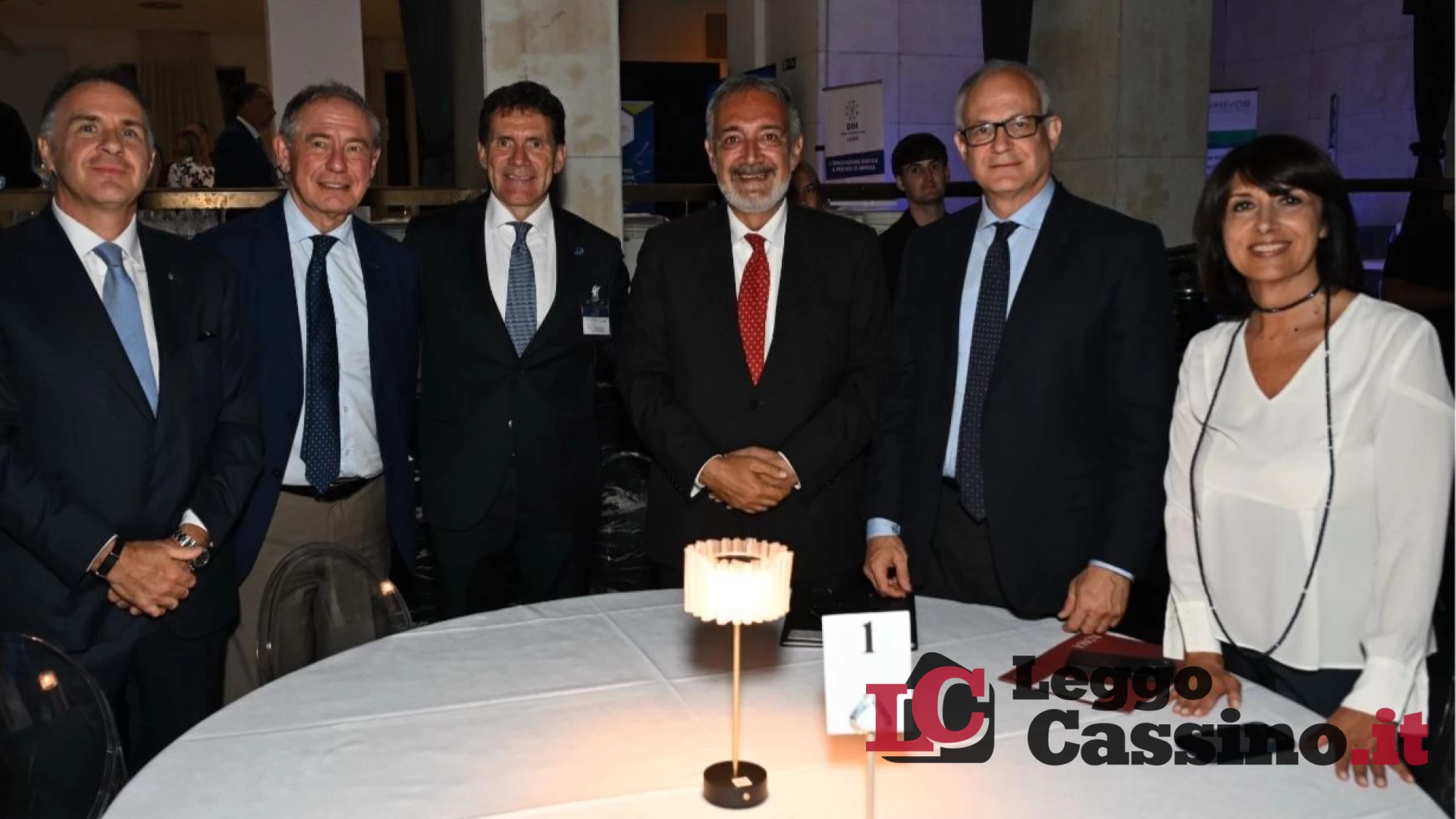 Unindustria, oltre 700 imprenditori alla cena con istituzioni locali e nazionali