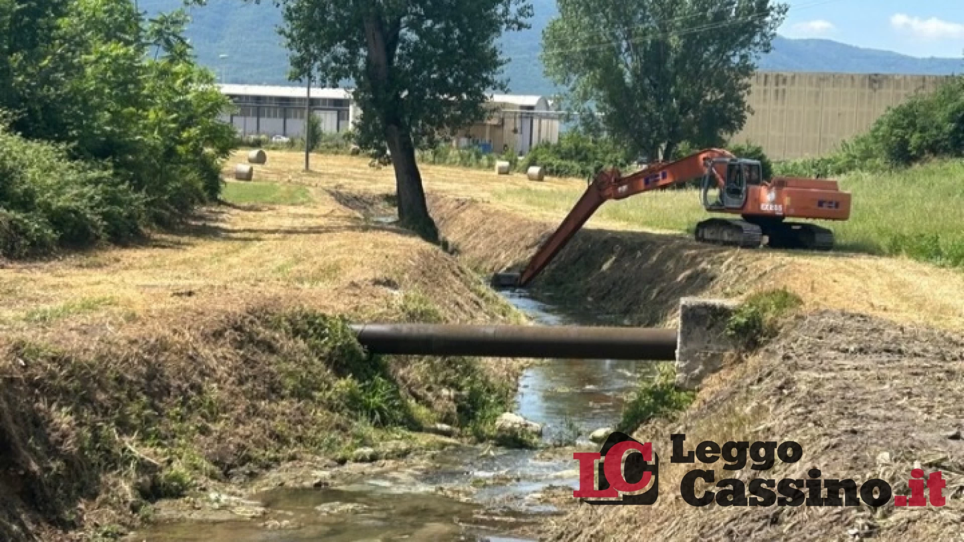 Anbi Lazio: proseguono gli interventi di manutenzione idraulica tra Anagni e Ferentino