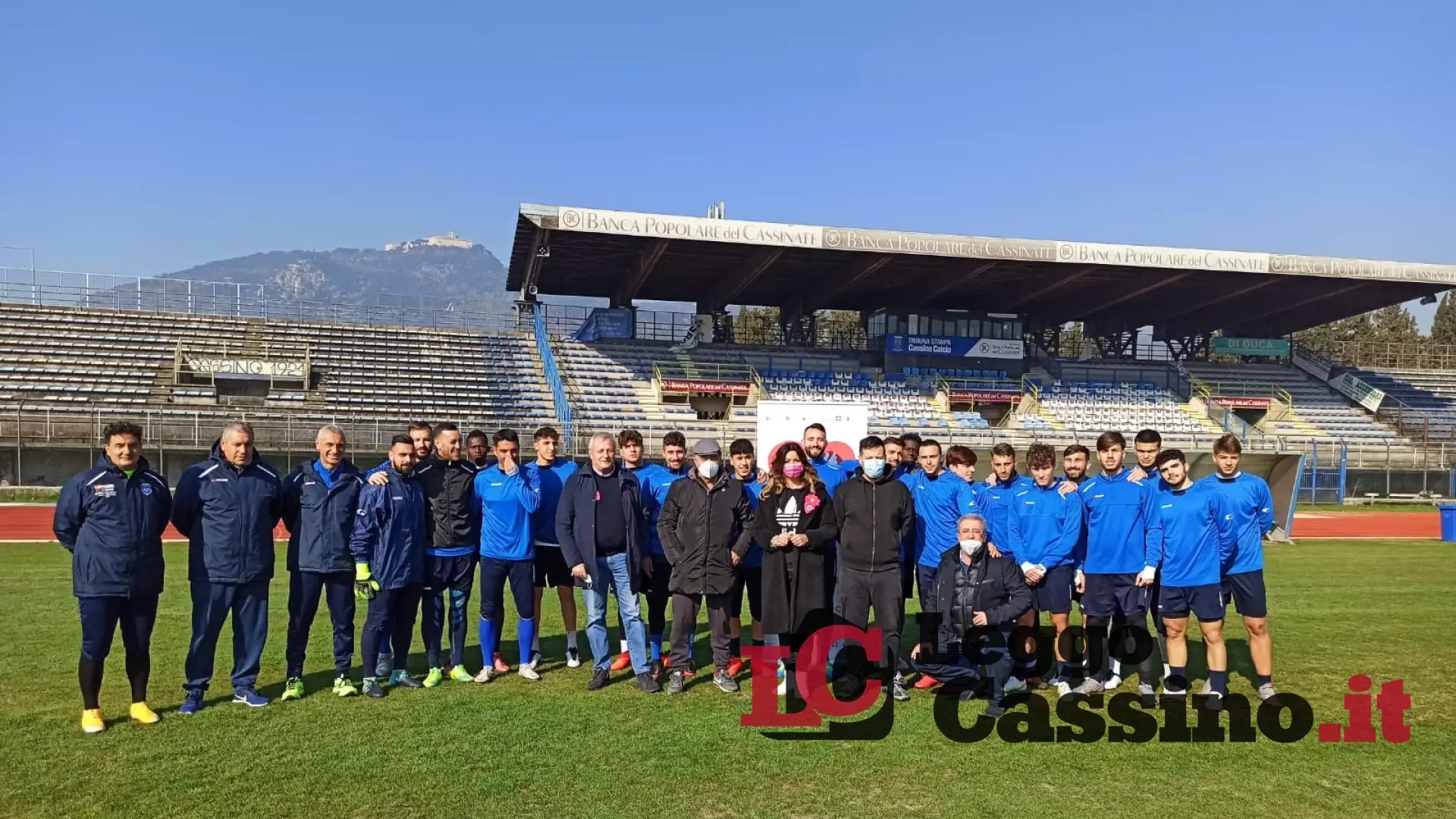 Vacciniamoci, anche il Cassino calcio aderisce alla campagna