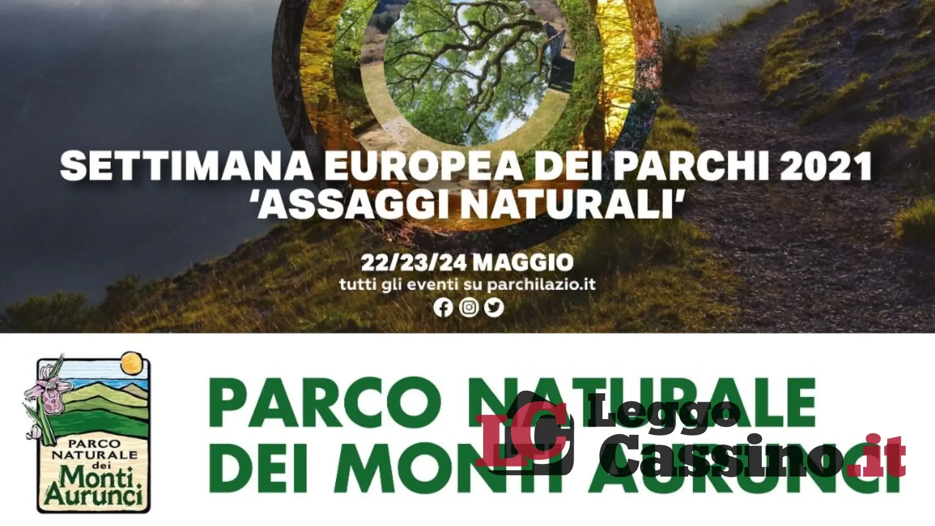 Settimana europea dei parchi, ecco le iniziative del "Monti Aurunci"
