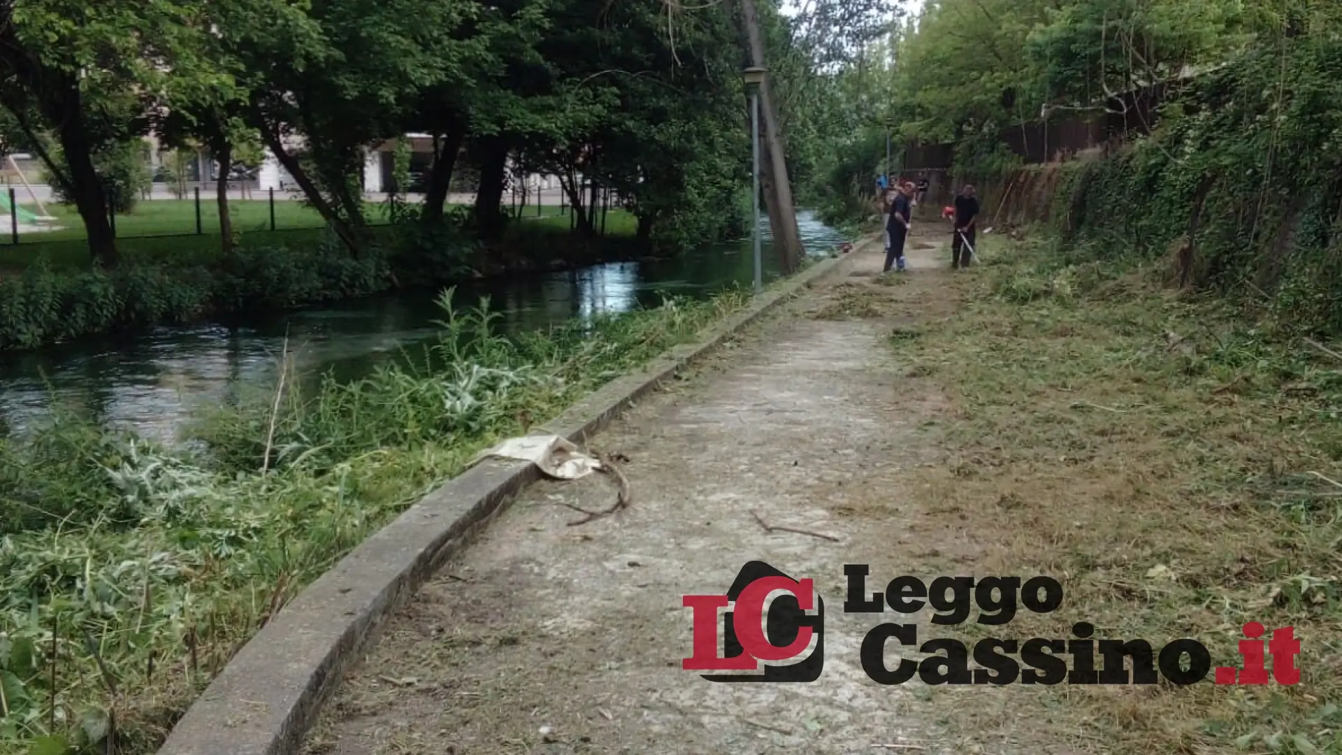 "Quis Contra Nos" e "Eqo" bonificano la pista che costeggia il Gari