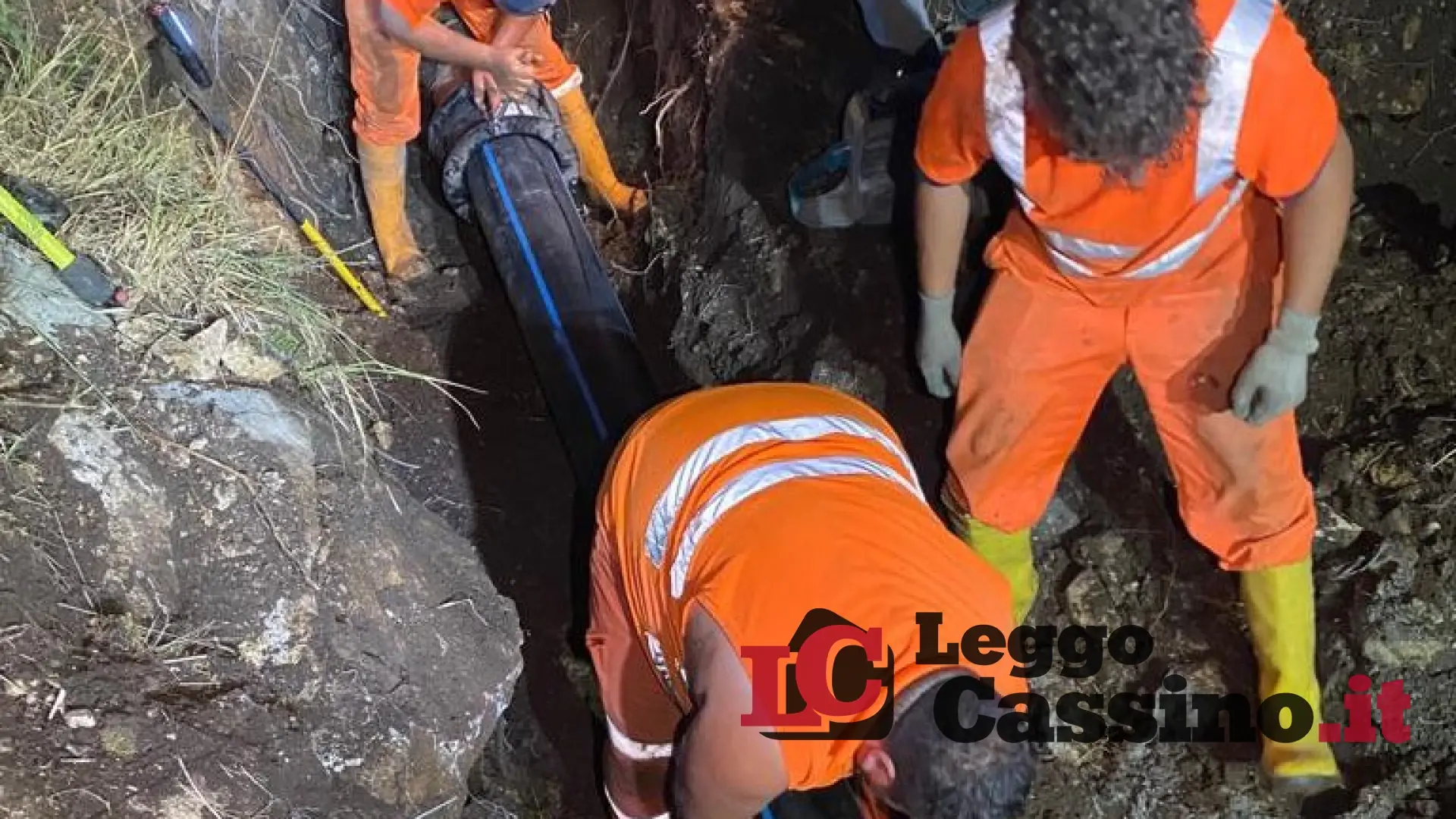 Guasto all'acquedotto aurunci, disagi in venti comuni