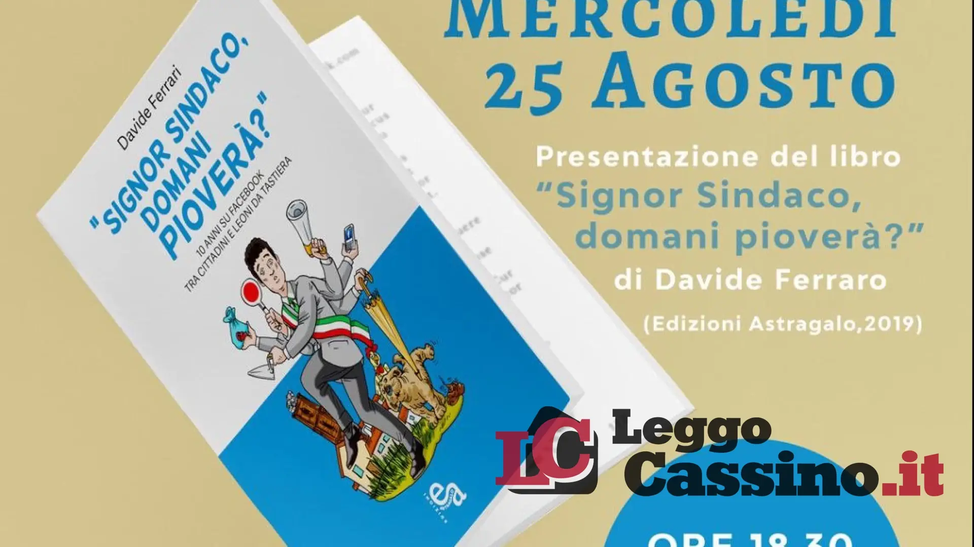 Signor sindaco, domani pioverà?