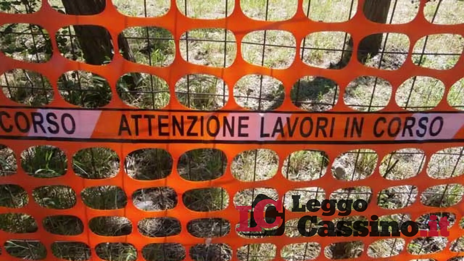 Cassino, zona Selvotta al secco. Acea al lavoro