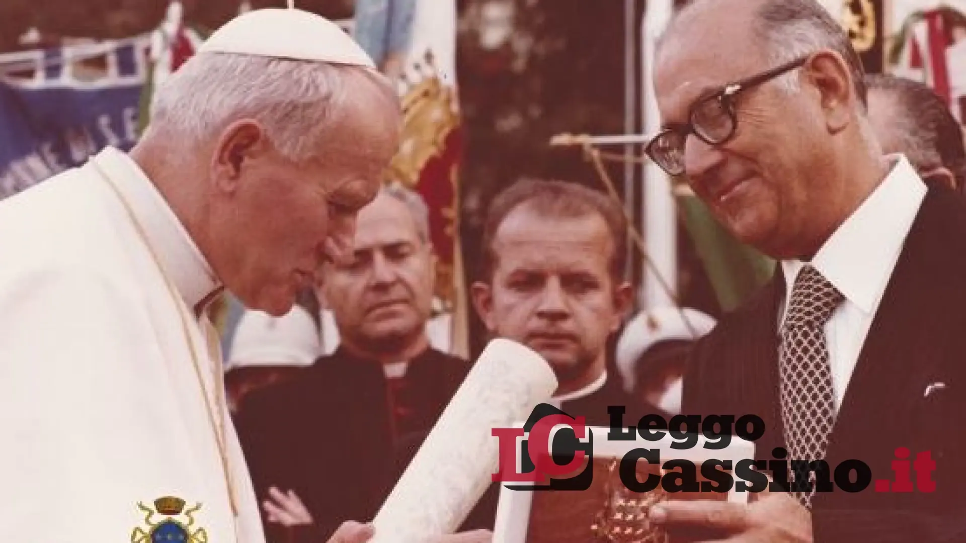 Il Cardinale Giovanni Battista Re a Cassino