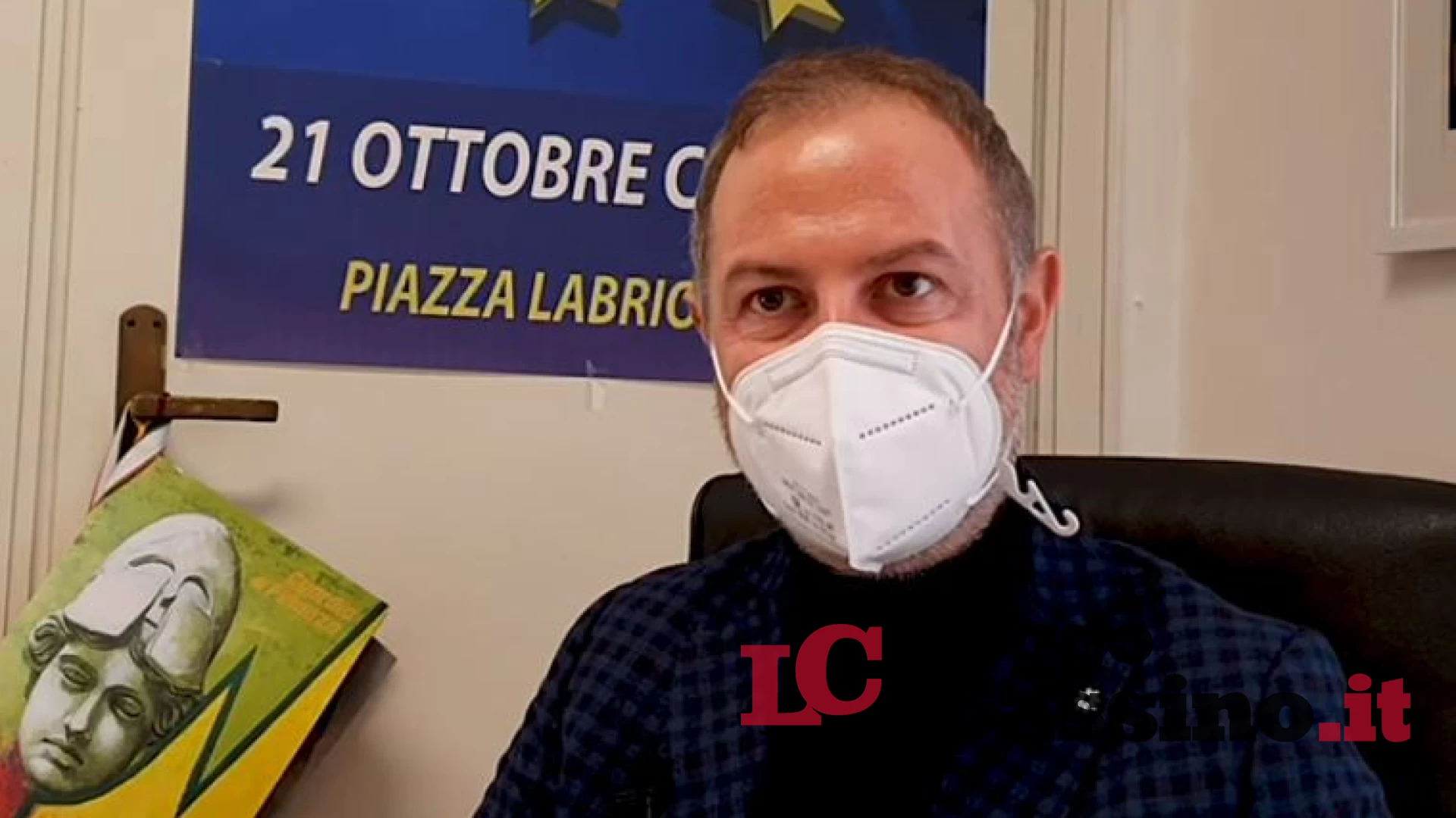 Benzina gettata davanti la casa di Ciacciarelli