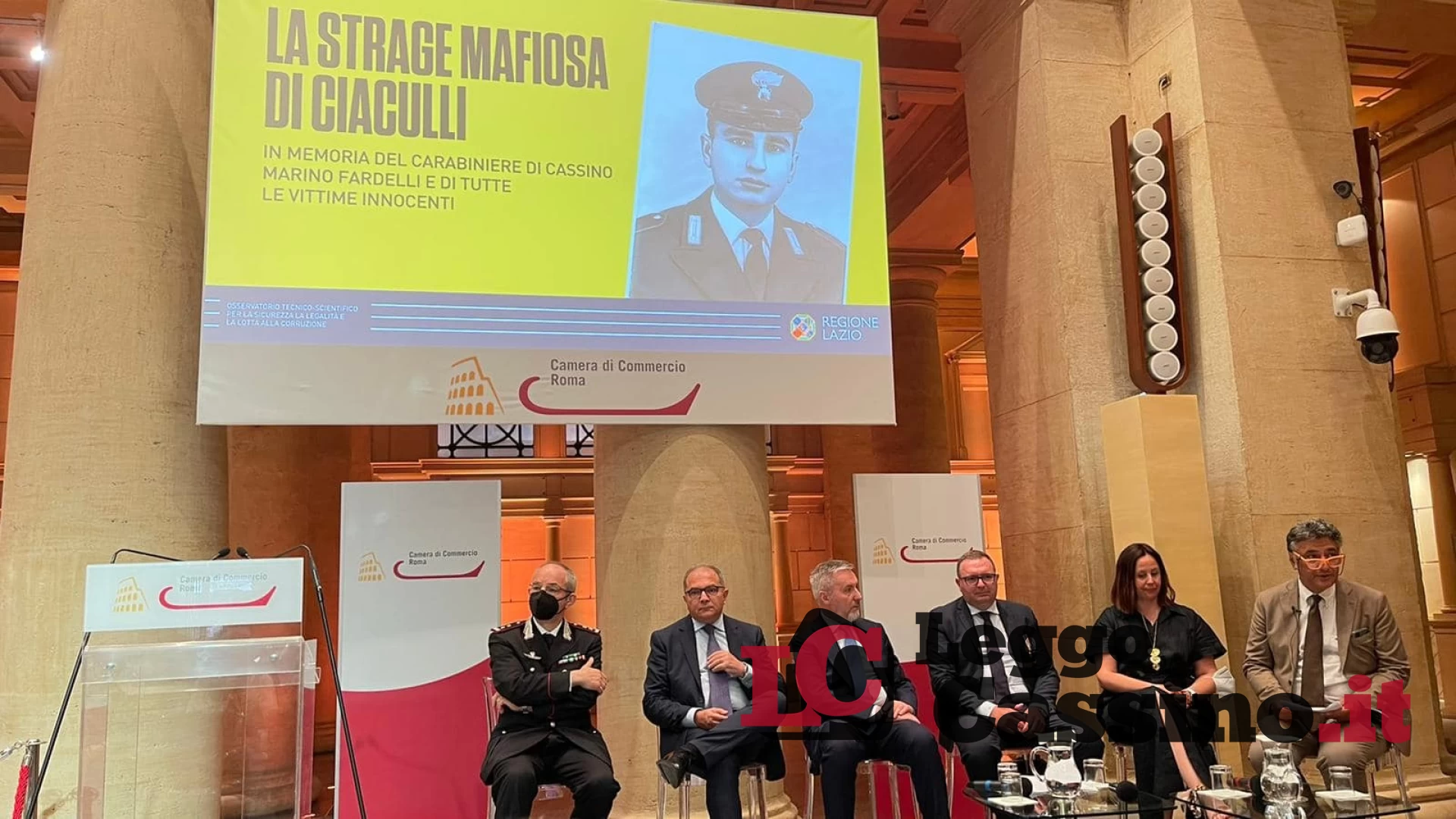 La Regione Lazio a Roma ha ricordato la strage di Ciaculli