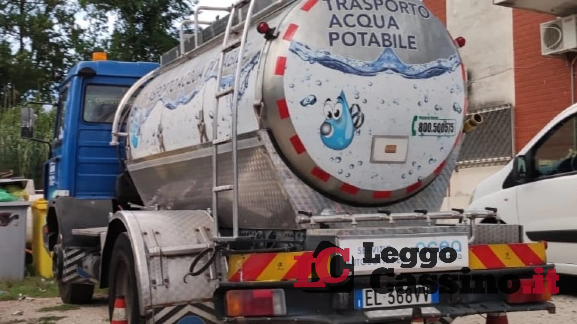 Un fulmine nella notte fa svegliare Cassino senz'acqua