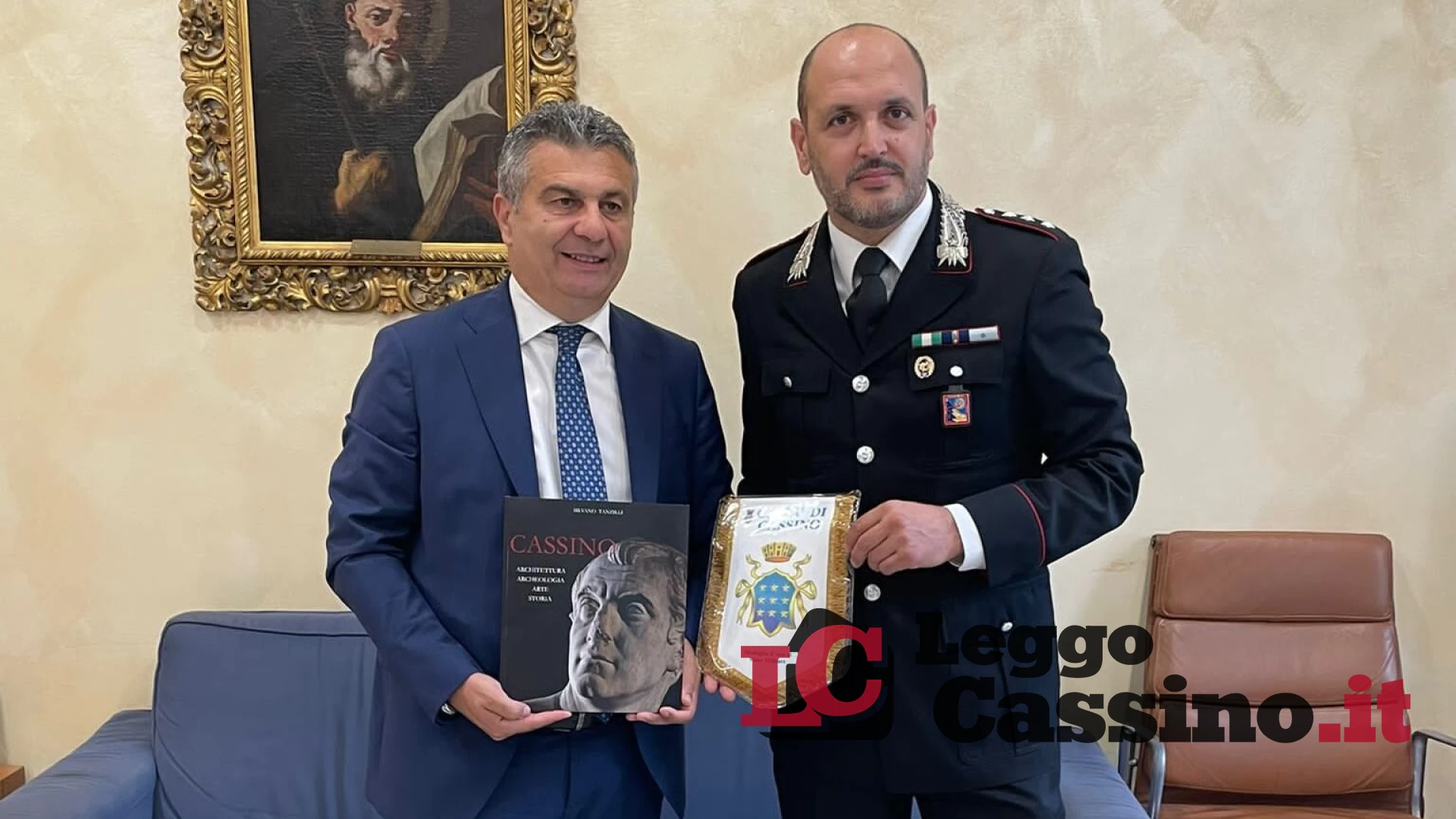 Il capitano Scolaro lascia la Compagnia dei carabinieri di  Cassino