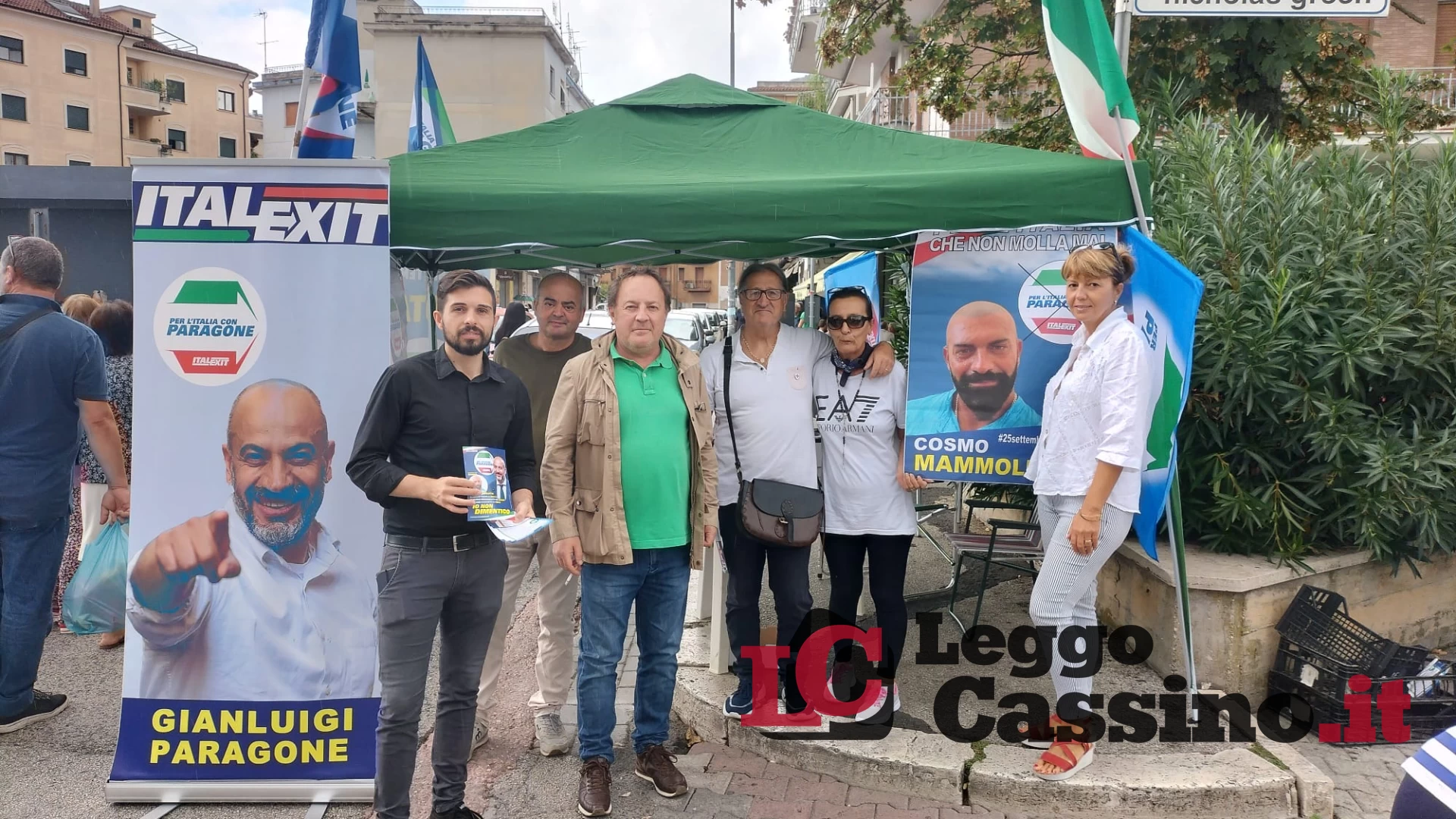 Prosegue la campagna elettorale della lista "Per l'Italia con Paragone Italexit"