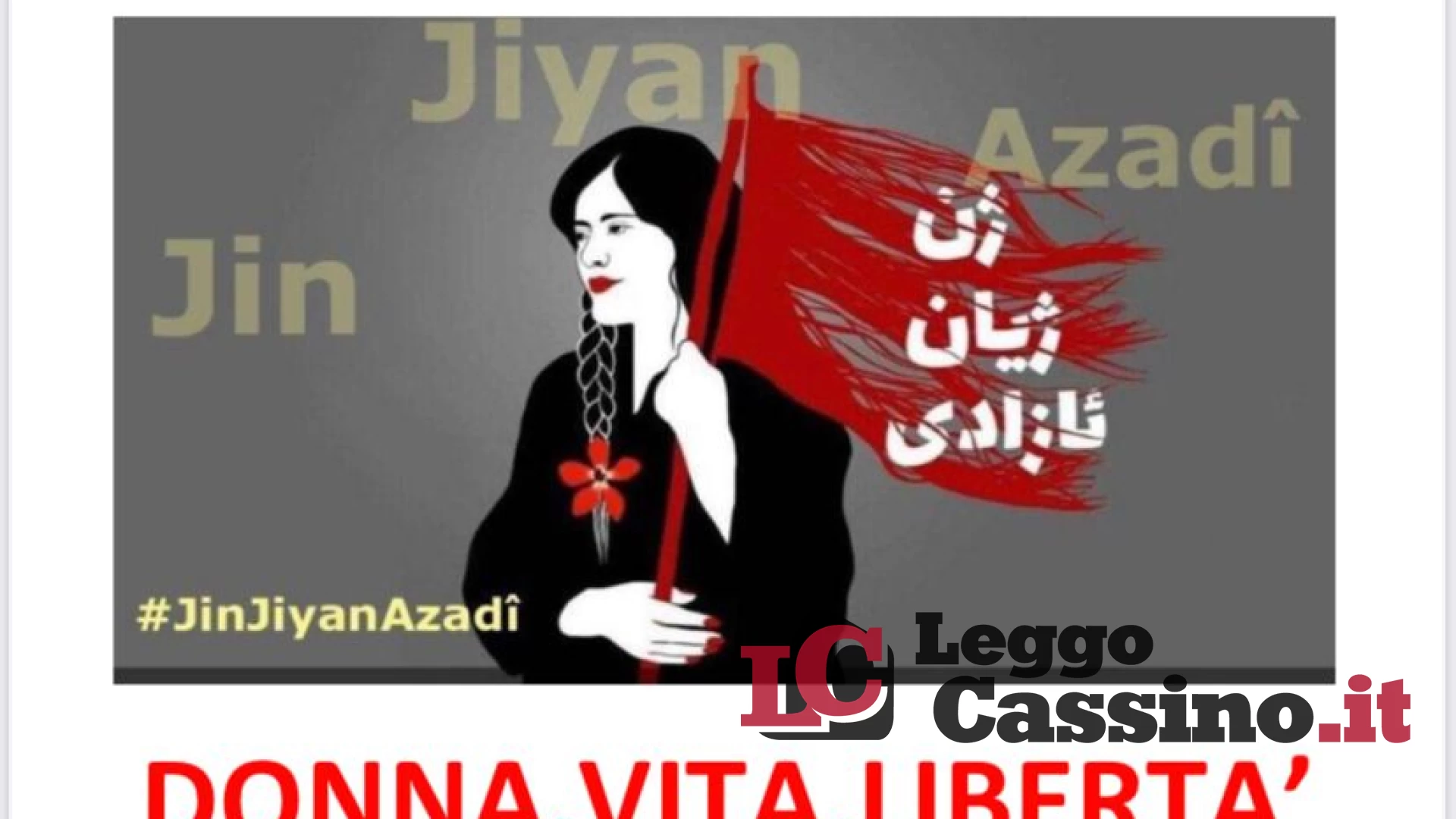 Cassino al fianco delle donne iraniane per difendere diritti e libertà