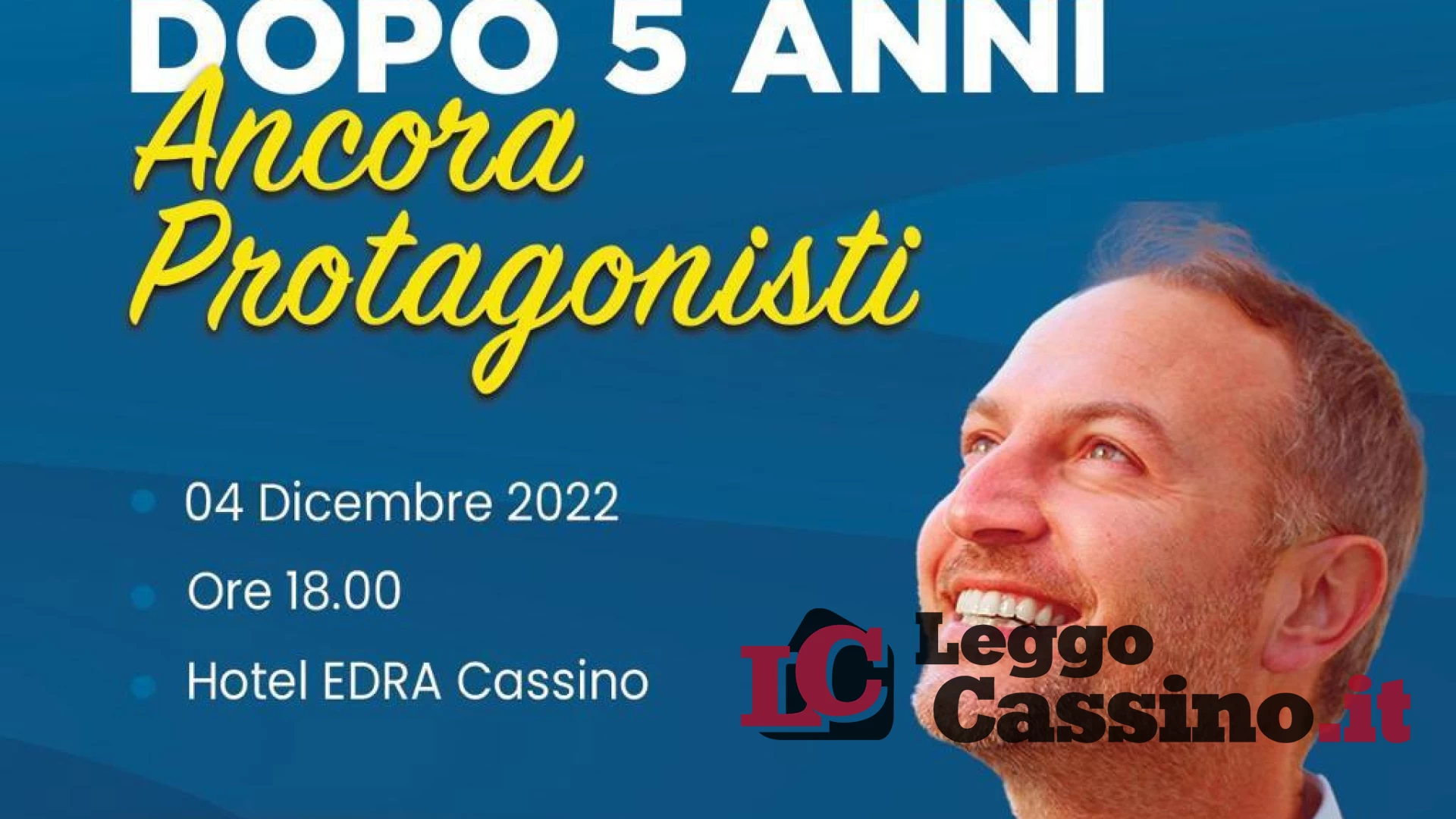 "Dopo cinque anni, ancora protagonisti"