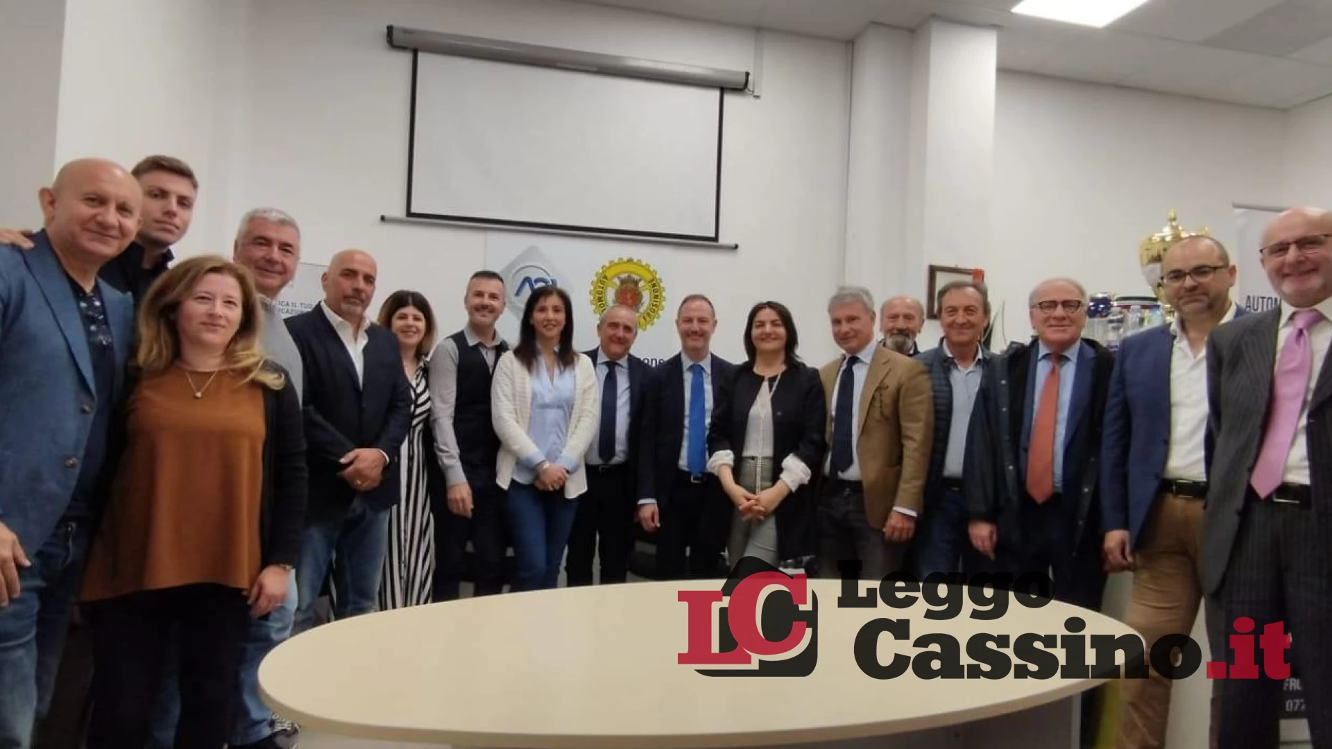 L’assessore Pasquale Ciacciarelli in visita ad ACI Frosinone
