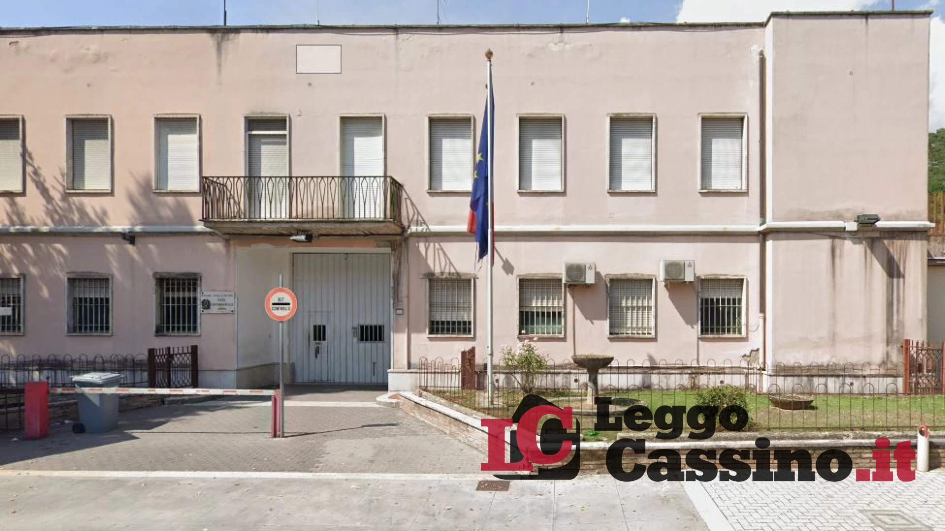 Cassino, agente della polizia penitenziaria aggredito in carcere