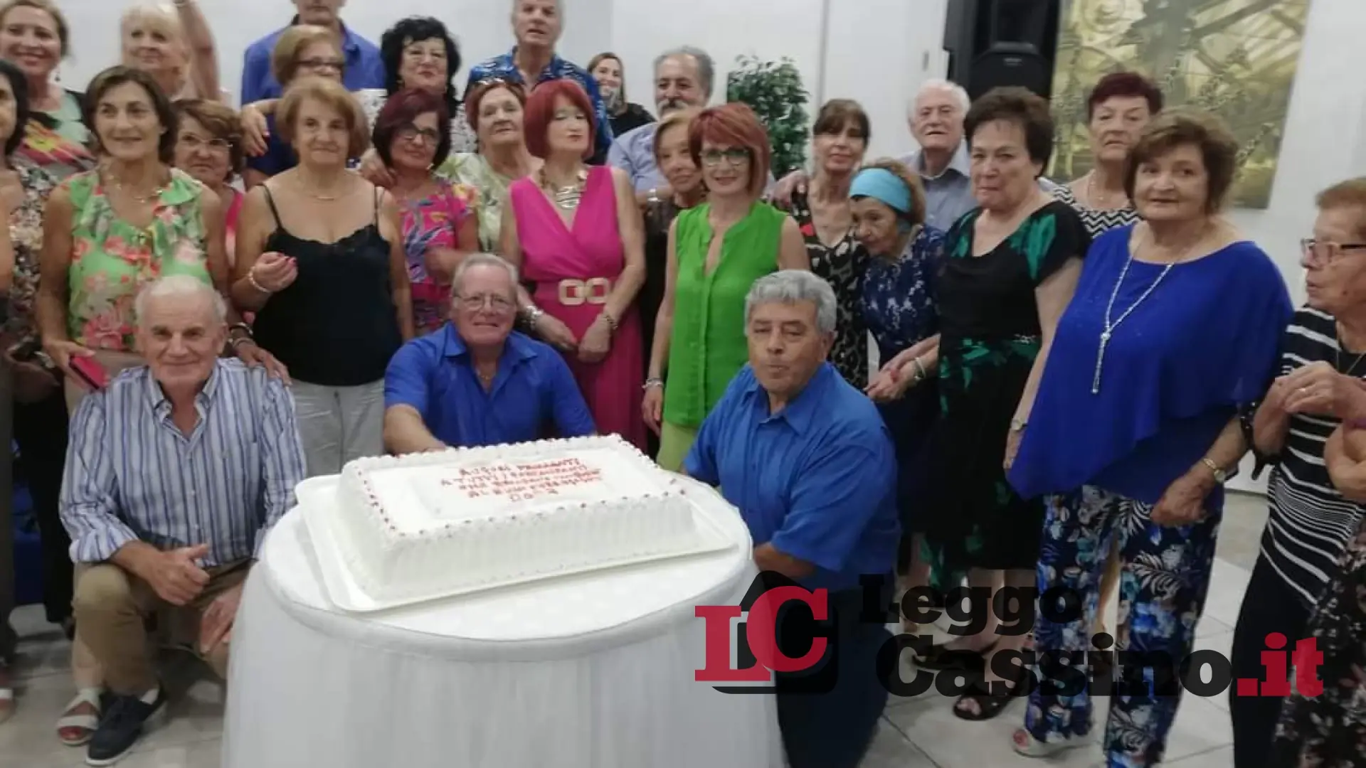 L'impeccabile pranzo di Ferragosto organizzato dal presidente Gioacchino Vacca del "P.Bembo" di Cassino