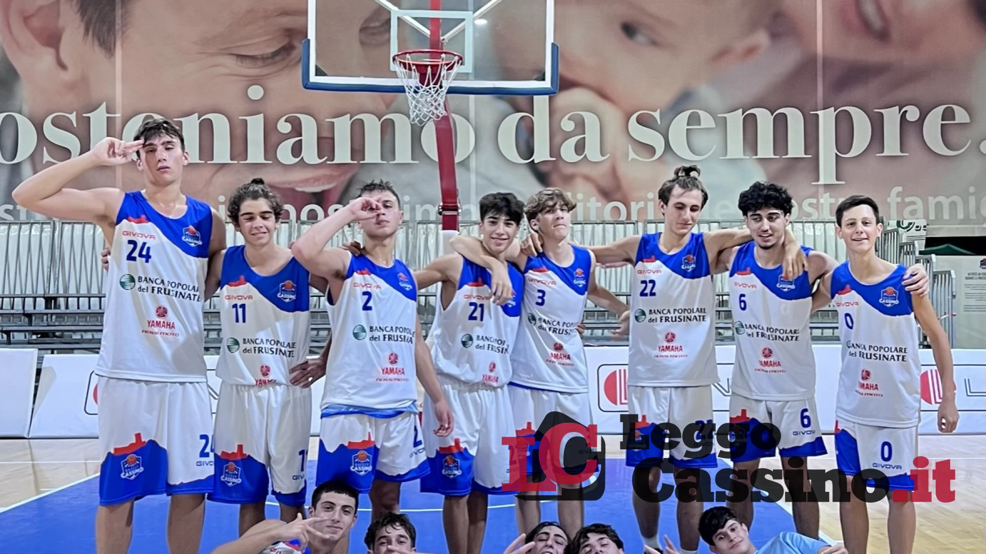 L’under 17 Eccellenza dell’A.D. Basket Cassino trionfa in casa contro la Stella Azzurra Viterbo
