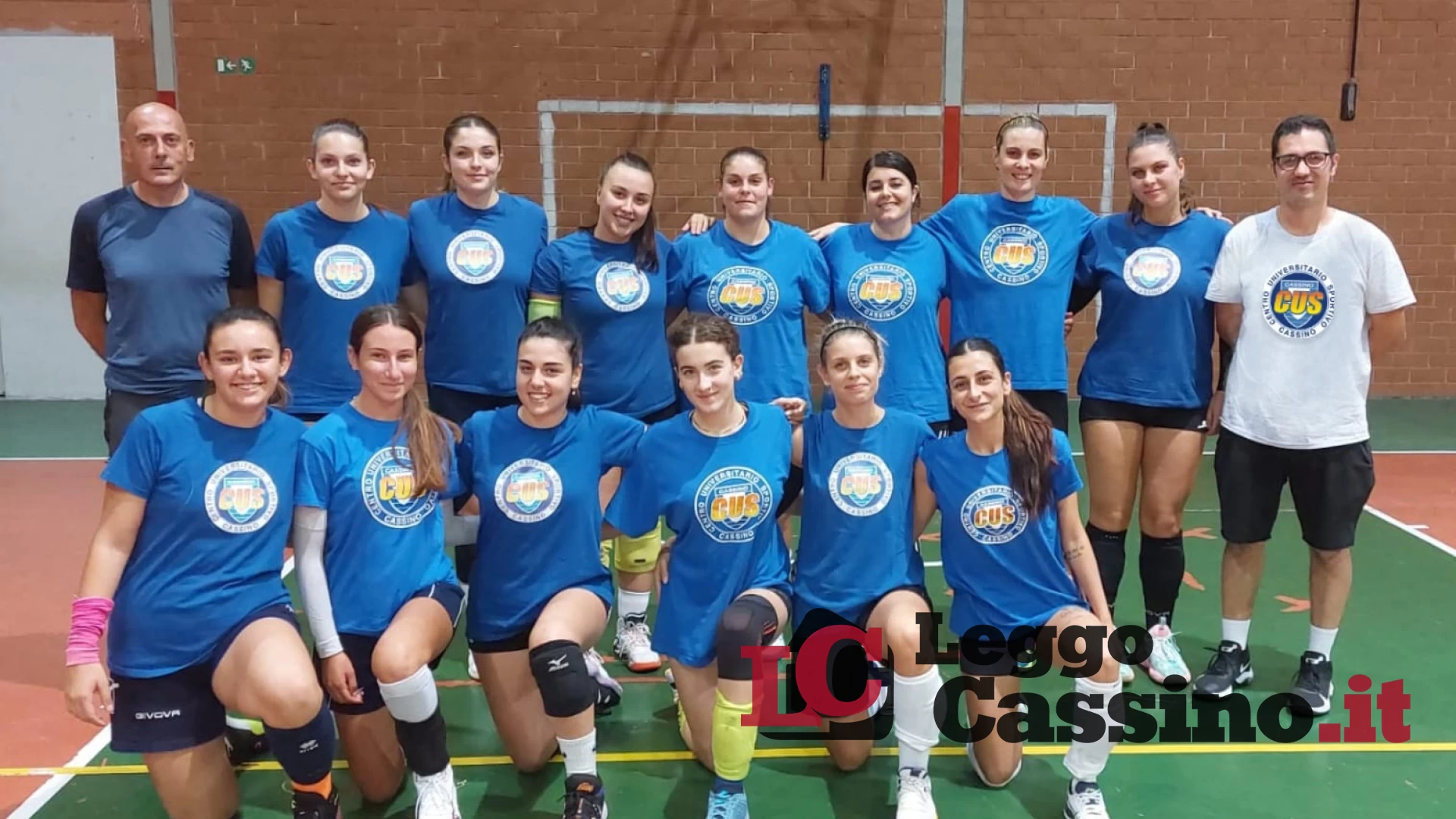 La squadra di pallavolo del CUS Cassino debutta nel campionato regionale di serie D femminile