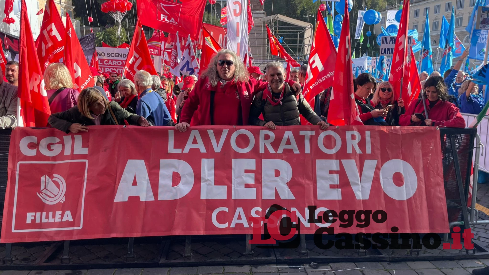 In piazza del popolo a Roma il grido dei lavoratori della Ciociaria