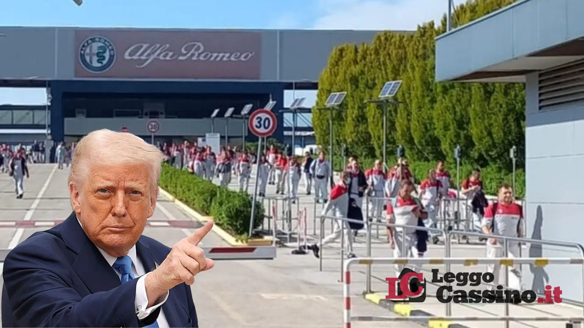 I dazi di Trump fanno tremare anche Cassino: Stellantis rischia grosso