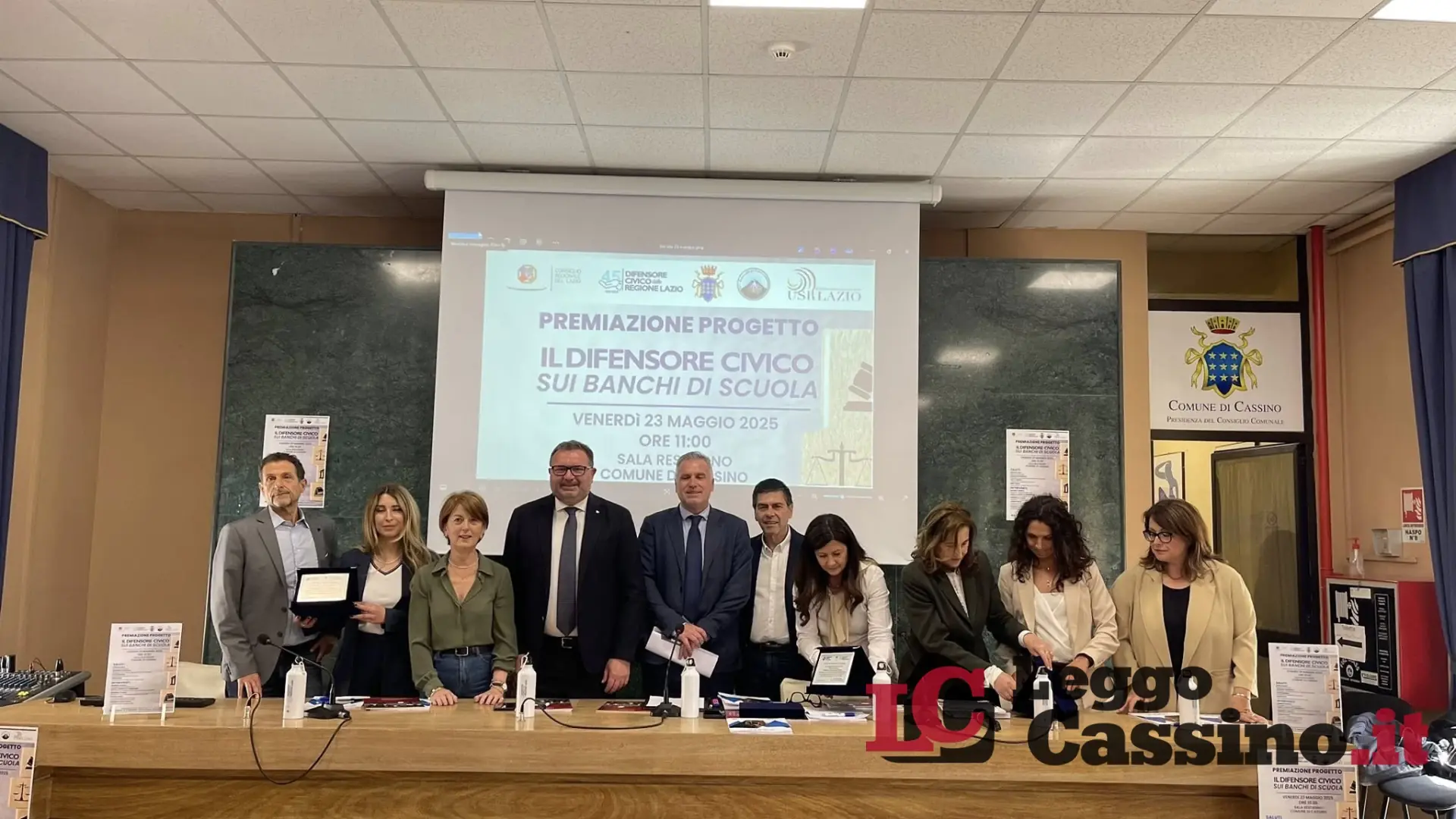 “Il Difensore Civico sui banchi di scuola”: premiate le migliori scolaresche