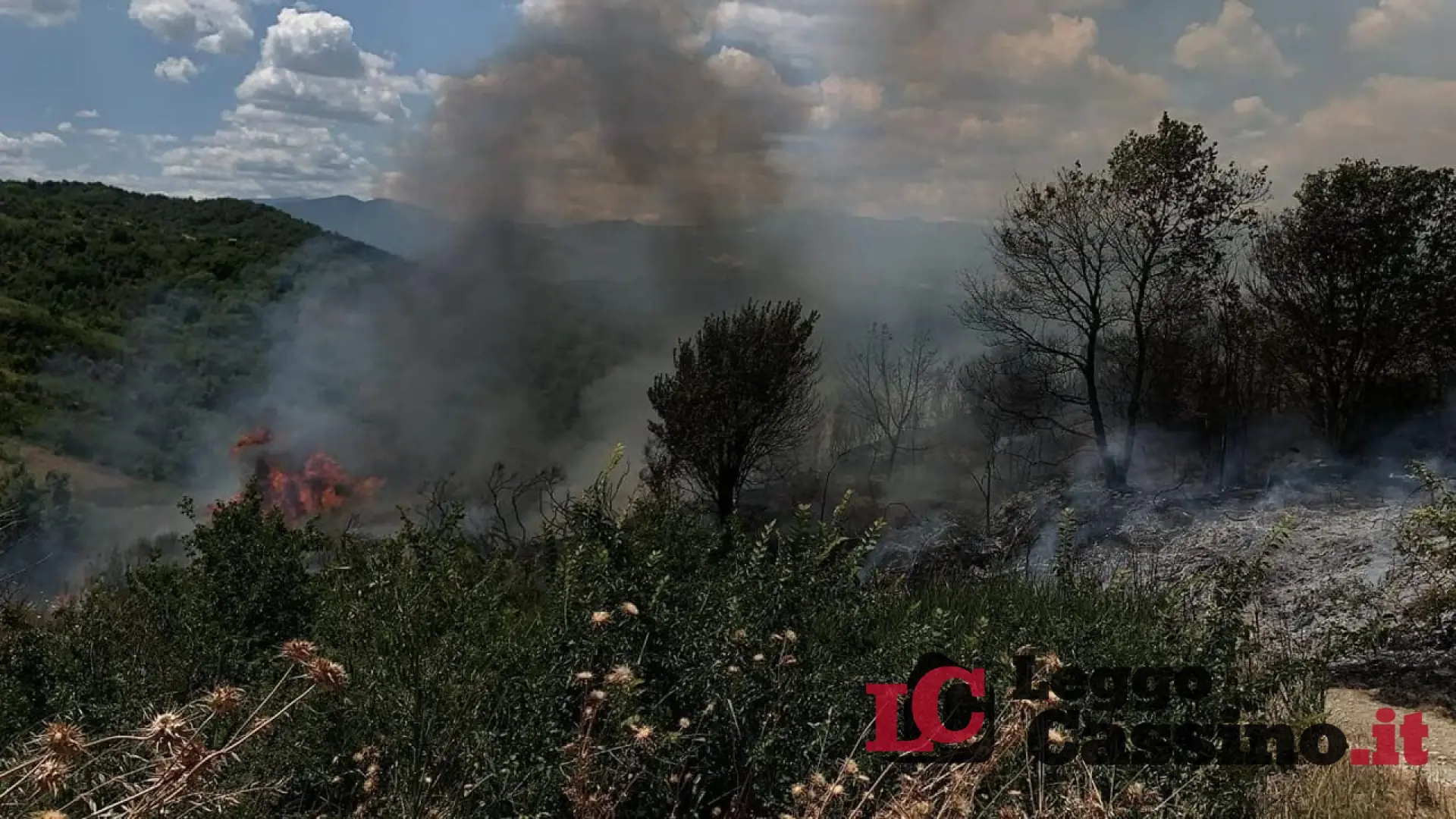 Tentato incendio, denunciato un 50enne di Coreno Ausonio