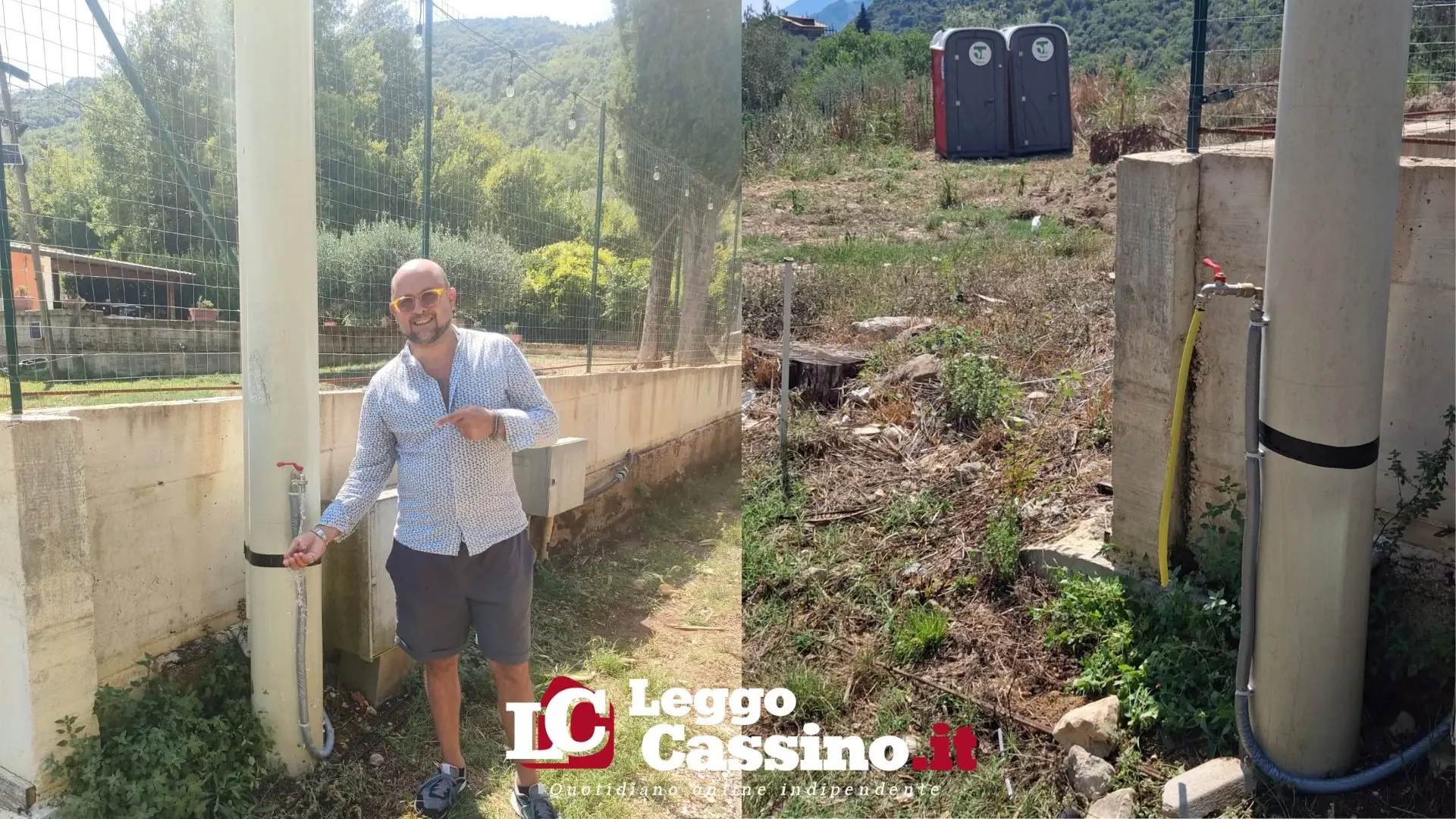 'Missione fontanella' compiuta: il campo scout su Cavendish Road è pronto