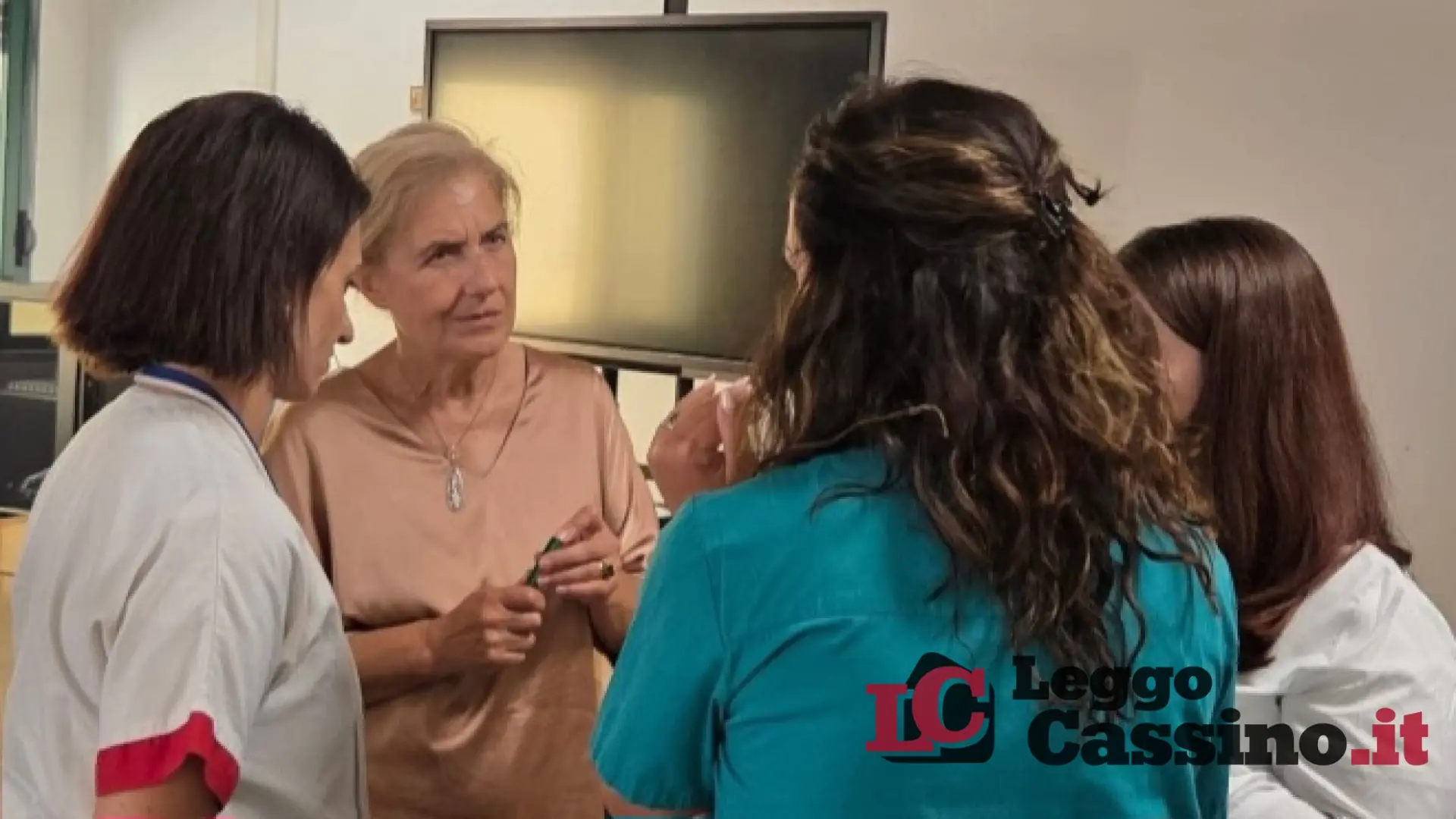 Prima visita ufficiale dei Direttori Sanitario e Amministrativo all’Ospedale Santa Scolastica di Cassino